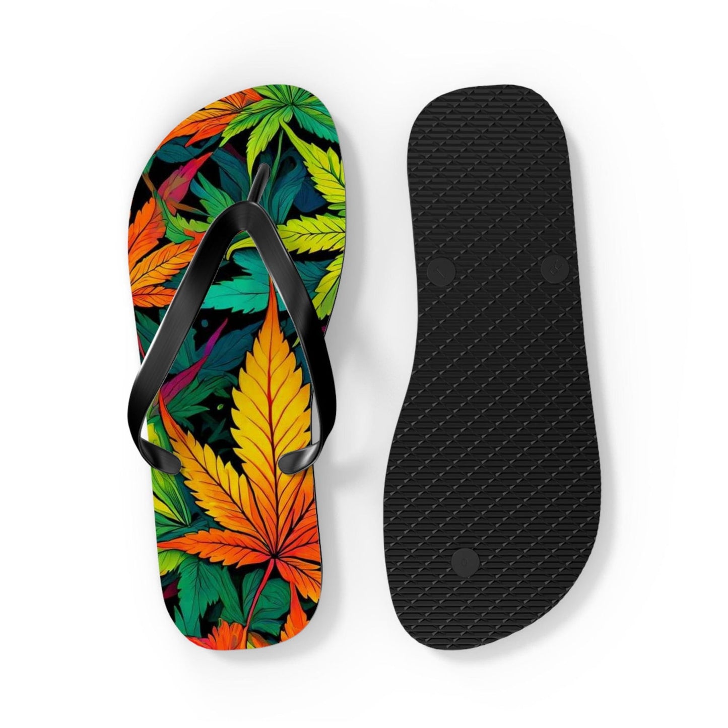 420 Happy Flip Flops - S-Mart Shop Smart Treasures