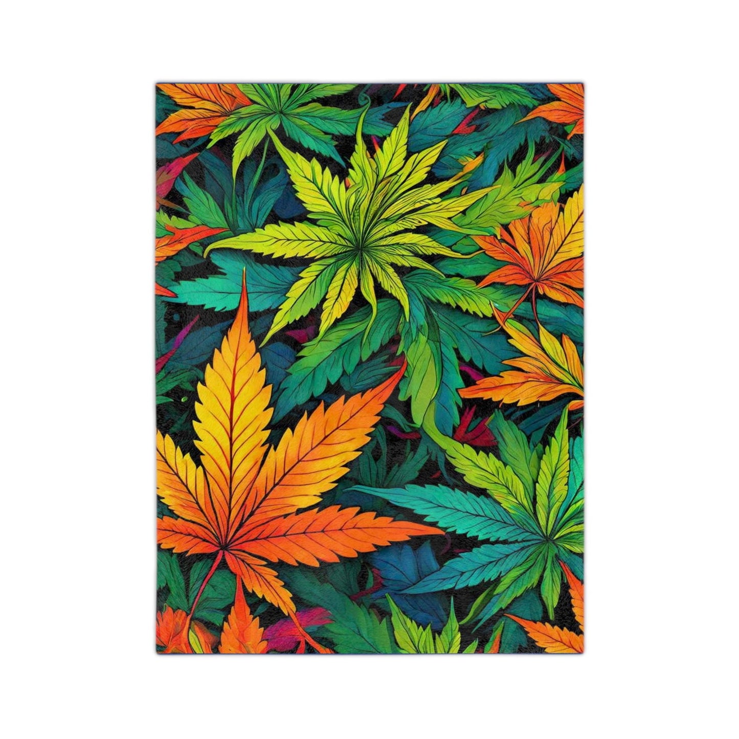 420 Happy Velveteen Microfiber Blanket - S-Mart Shop Smart Treasures