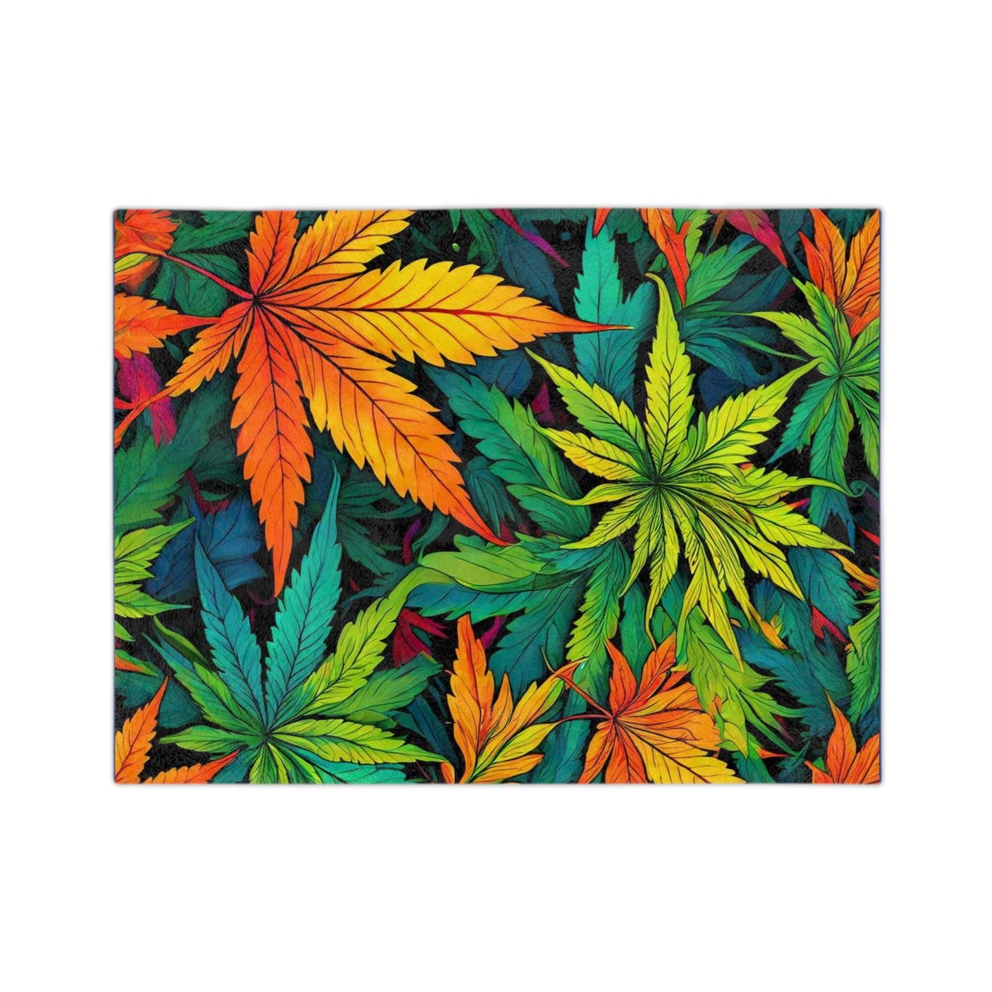 420 Happy Velveteen Microfiber Blanket - S-Mart Shop Smart Treasures