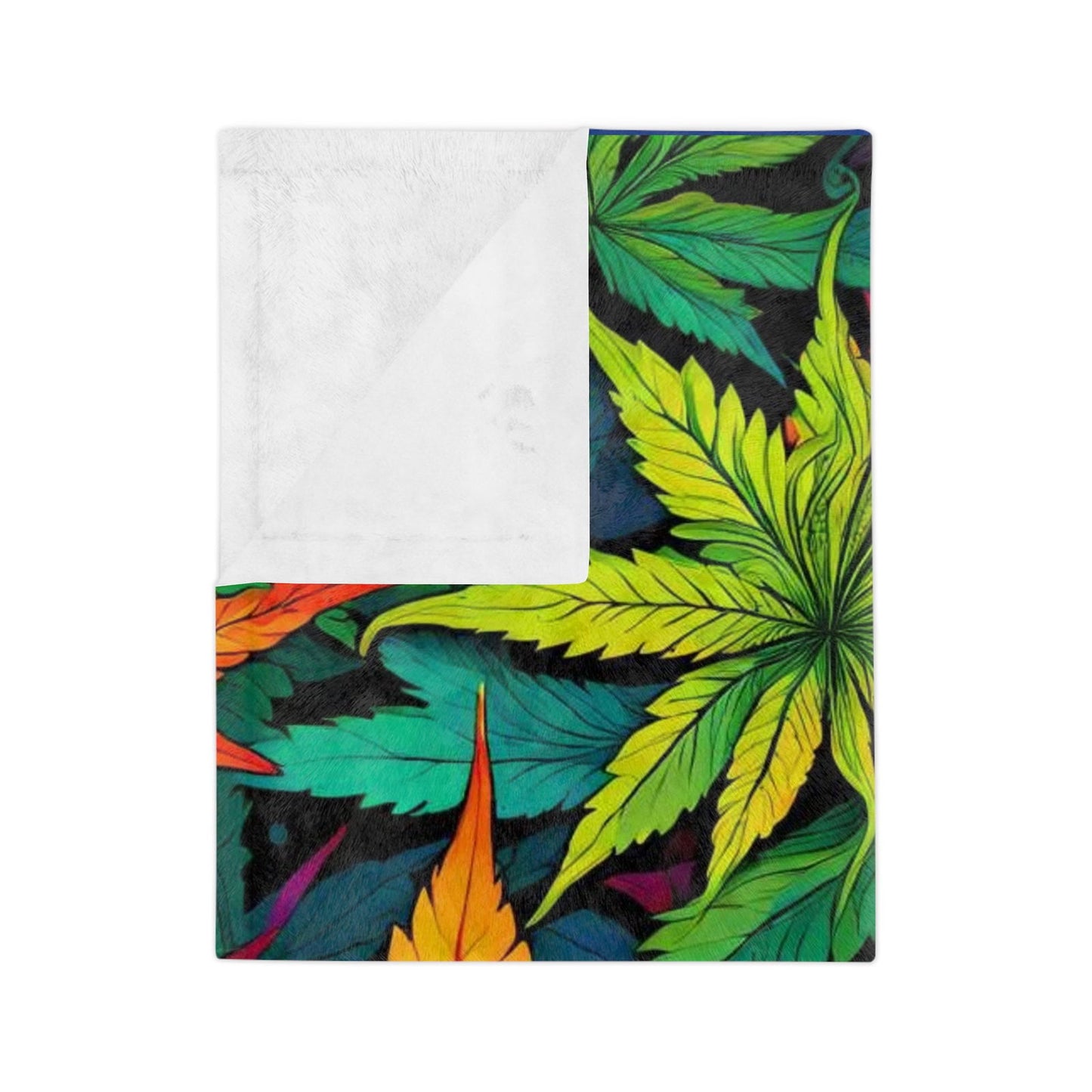 420 Happy Velveteen Microfiber Blanket - S-Mart Shop Smart Treasures