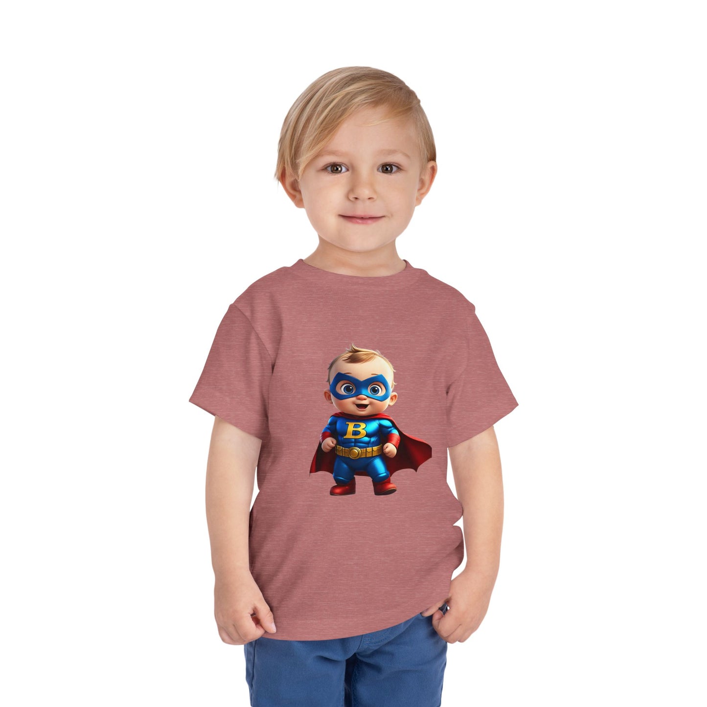 Toddler Super Kid Tee - Cute Kids Short Sleeve Shirt for Playful Adventures