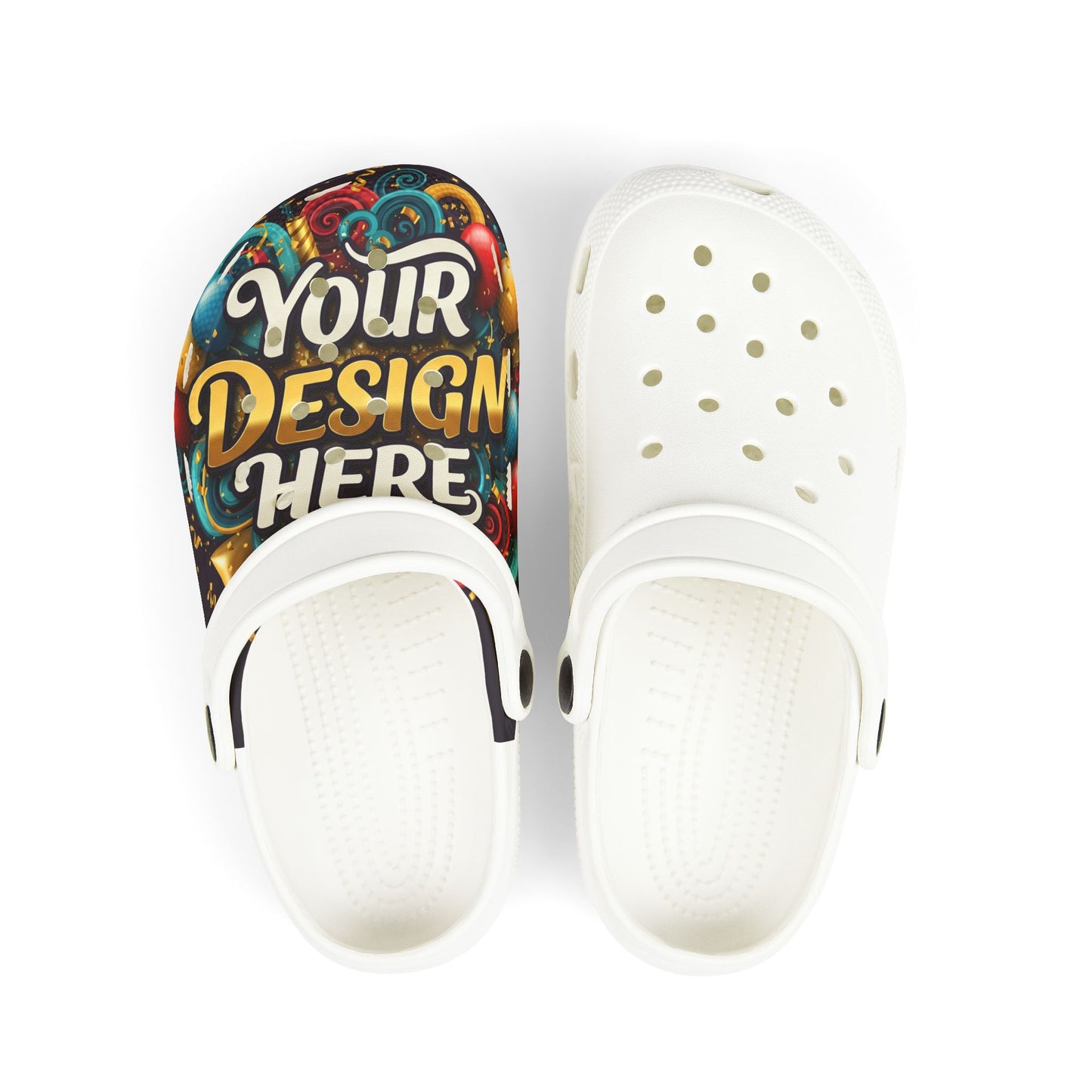 Custom Kid's EVA Foam Clogs - Personalized Fun Design for Children
