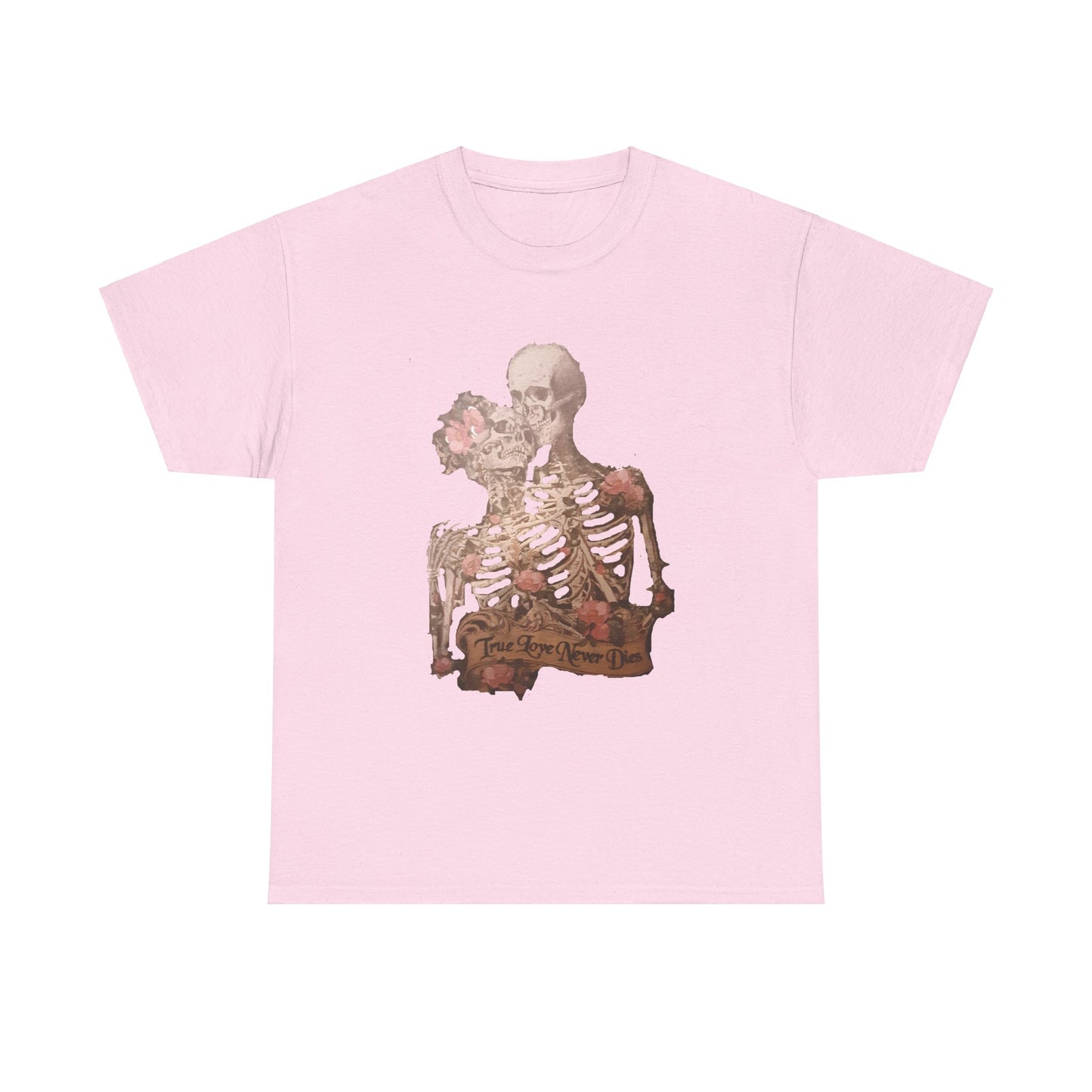 True Love Never Dies Unisex Heavy Cotton Tee - S-Mart Shop Smart Treasures