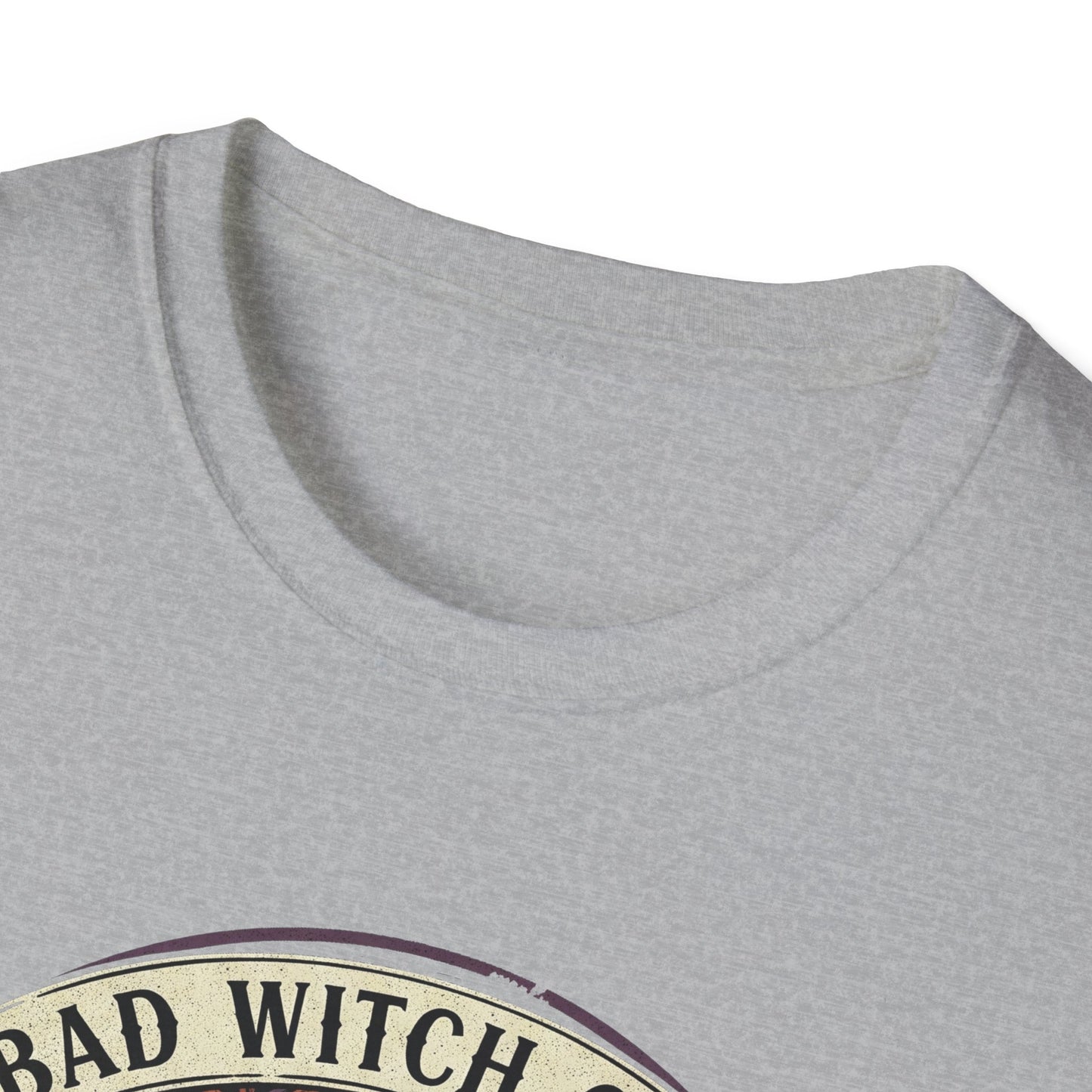 Unisex Bad Witch Club T-Shirt | Boho Style Tee, Witchy Gifts, Halloween Outfit, Casual Wear, Occult Apparel