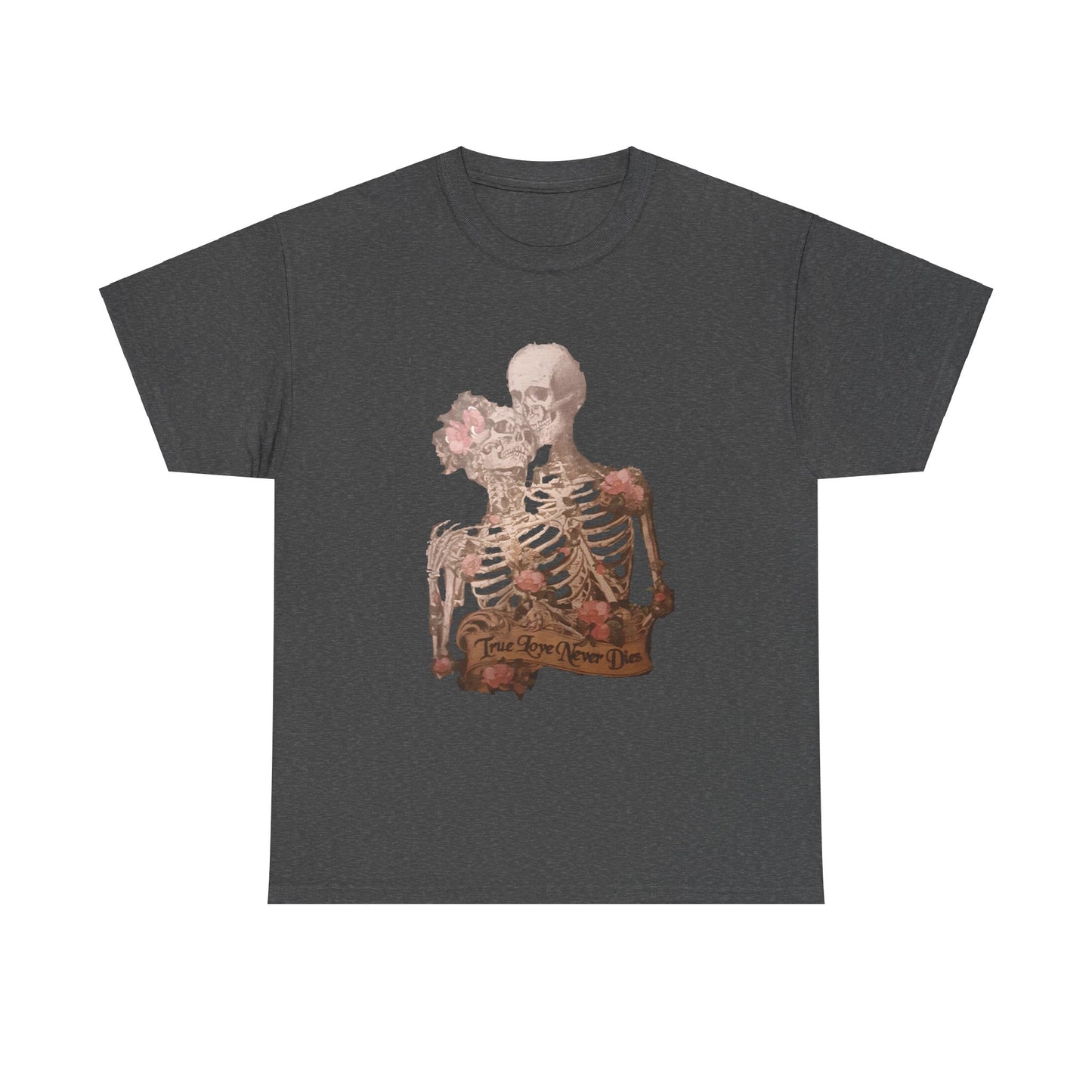 True Love Never Dies Unisex Heavy Cotton Tee - S-Mart Shop Smart Treasures