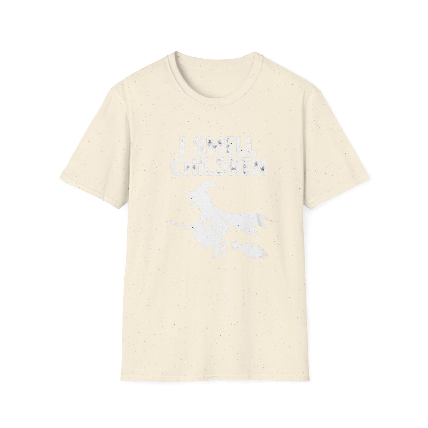 Funny I Smell Children Witch Parity Unisex Softstyle T-Shirt - I Smell Children, Gift for Parents, Humor Tee, Casual Wear, Halloween Party, Fun Outfit