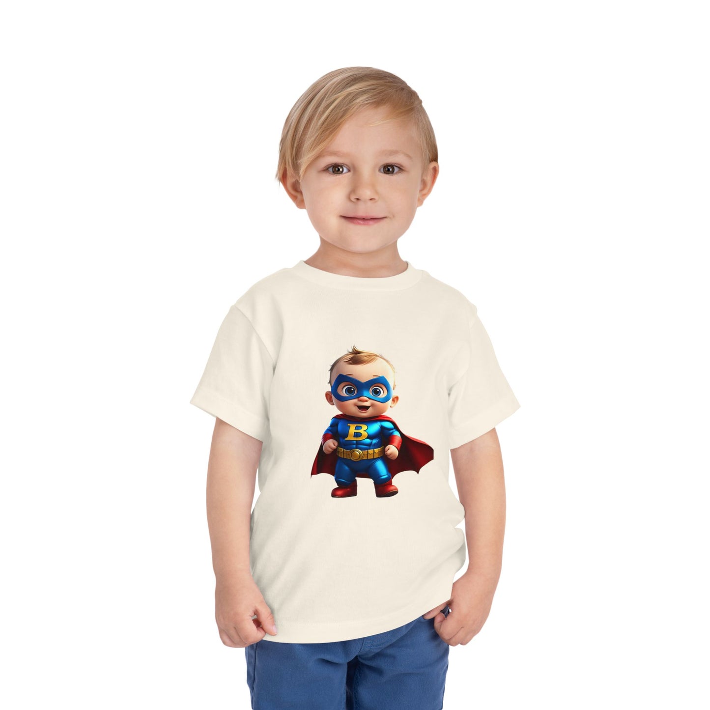 Toddler Super Kid Tee - Cute Kids Short Sleeve Shirt for Playful Adventures