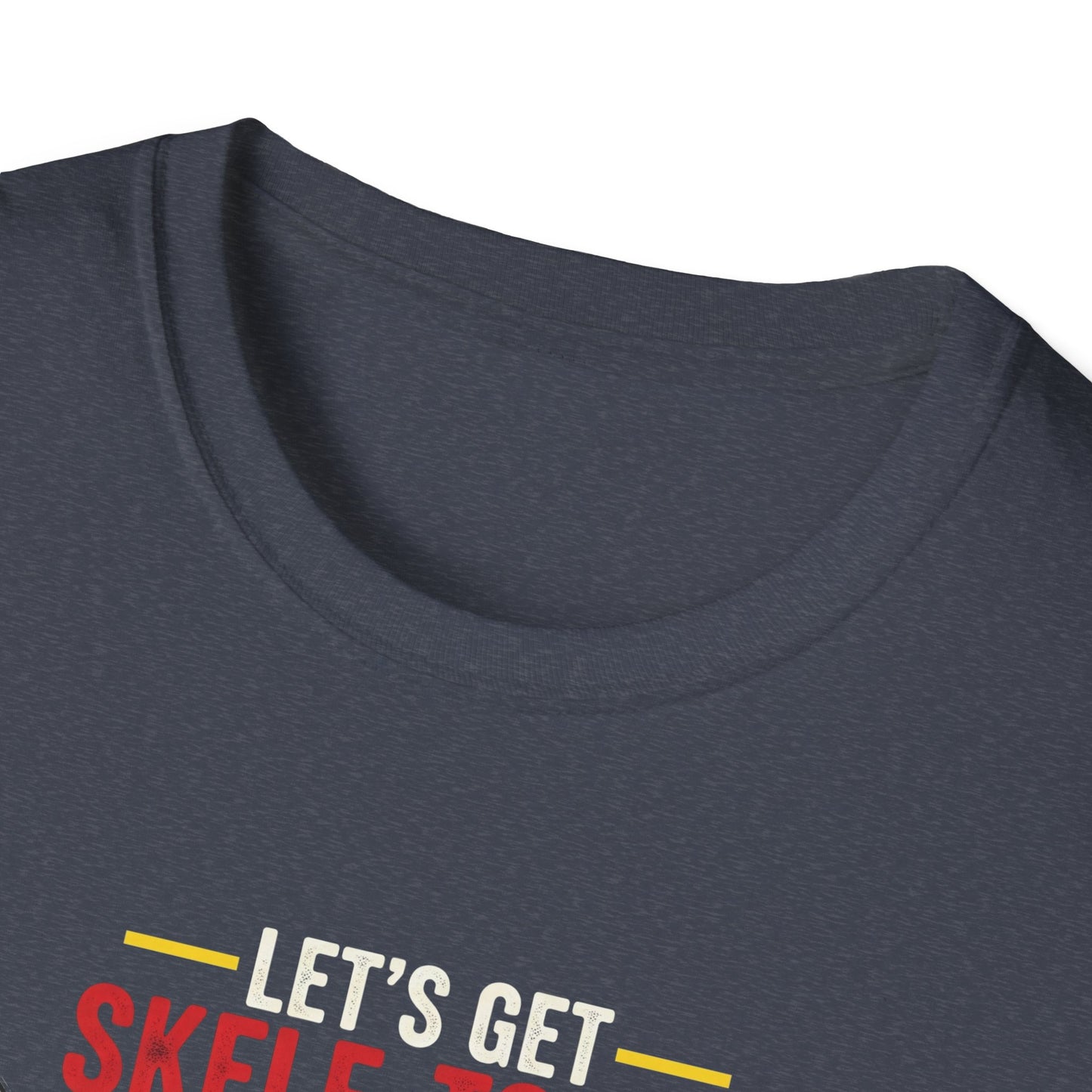 Let's Get Skele-Toned Halloween T-Shirt | Funny Fitness Tee, Unisex Halloween Apparel, Spooky Gym Shirt, Skeleton Workout Top, Unique Gift