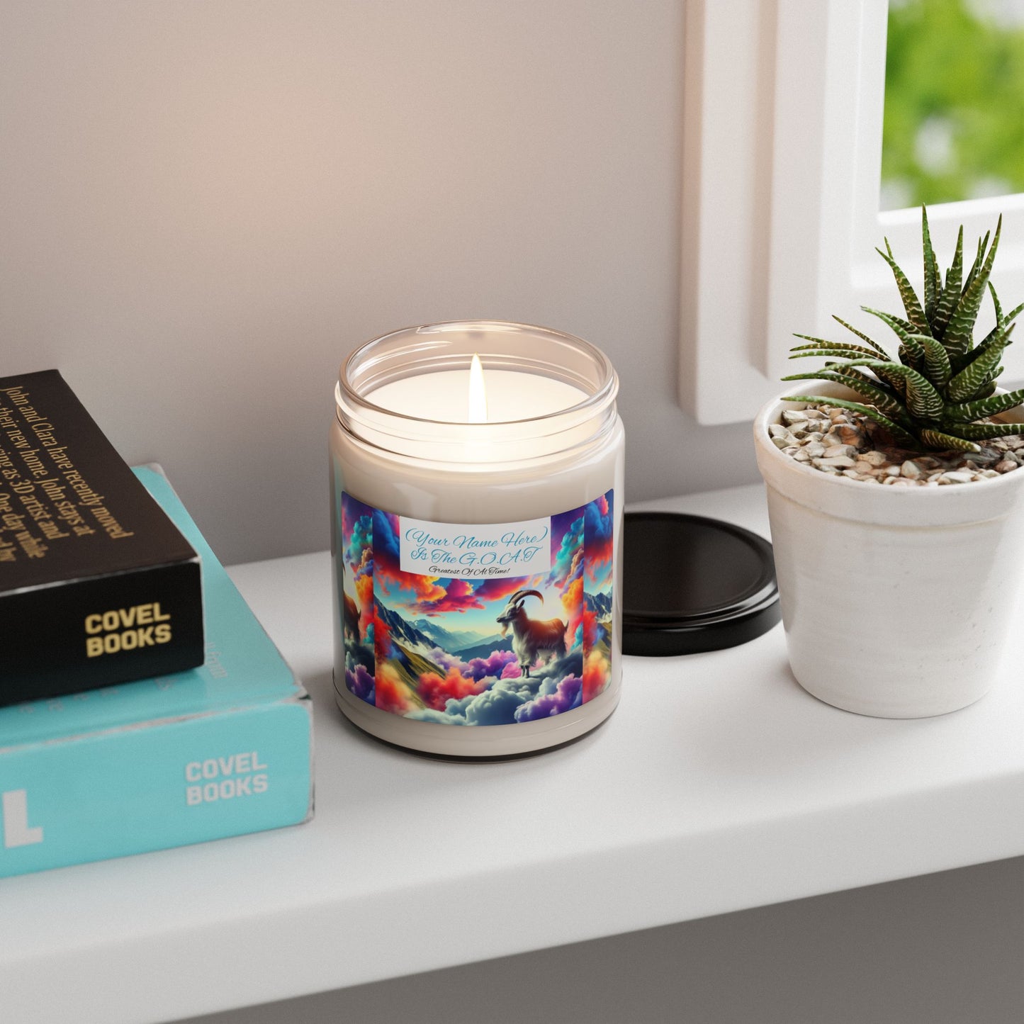 The GOAT Greatest Of All Time Soy Candle - 9oz