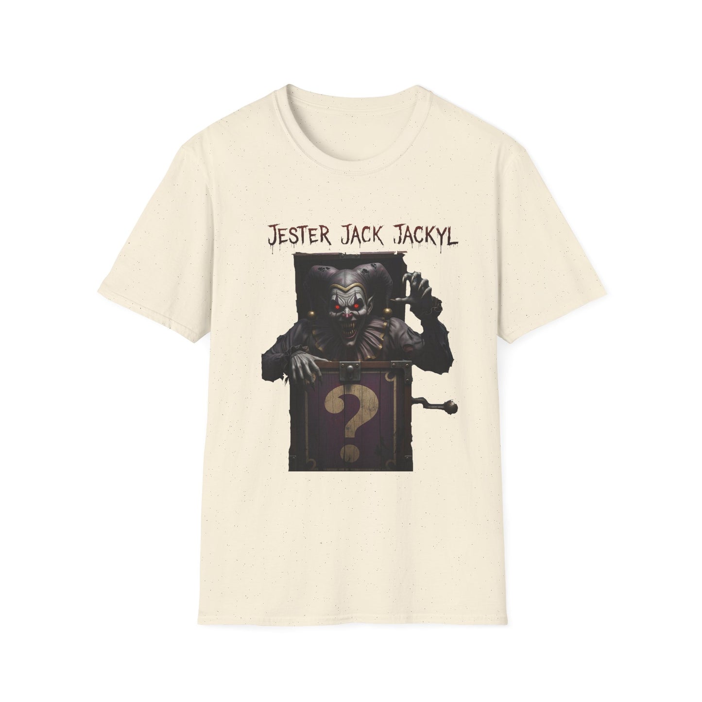 Jester Jack Jackyl Creepy Clown Graphic T-Shirt, Perfect for Halloween, Horror Fans, Scary Movie Night, Unisex Gift, Fun Adult Apparel