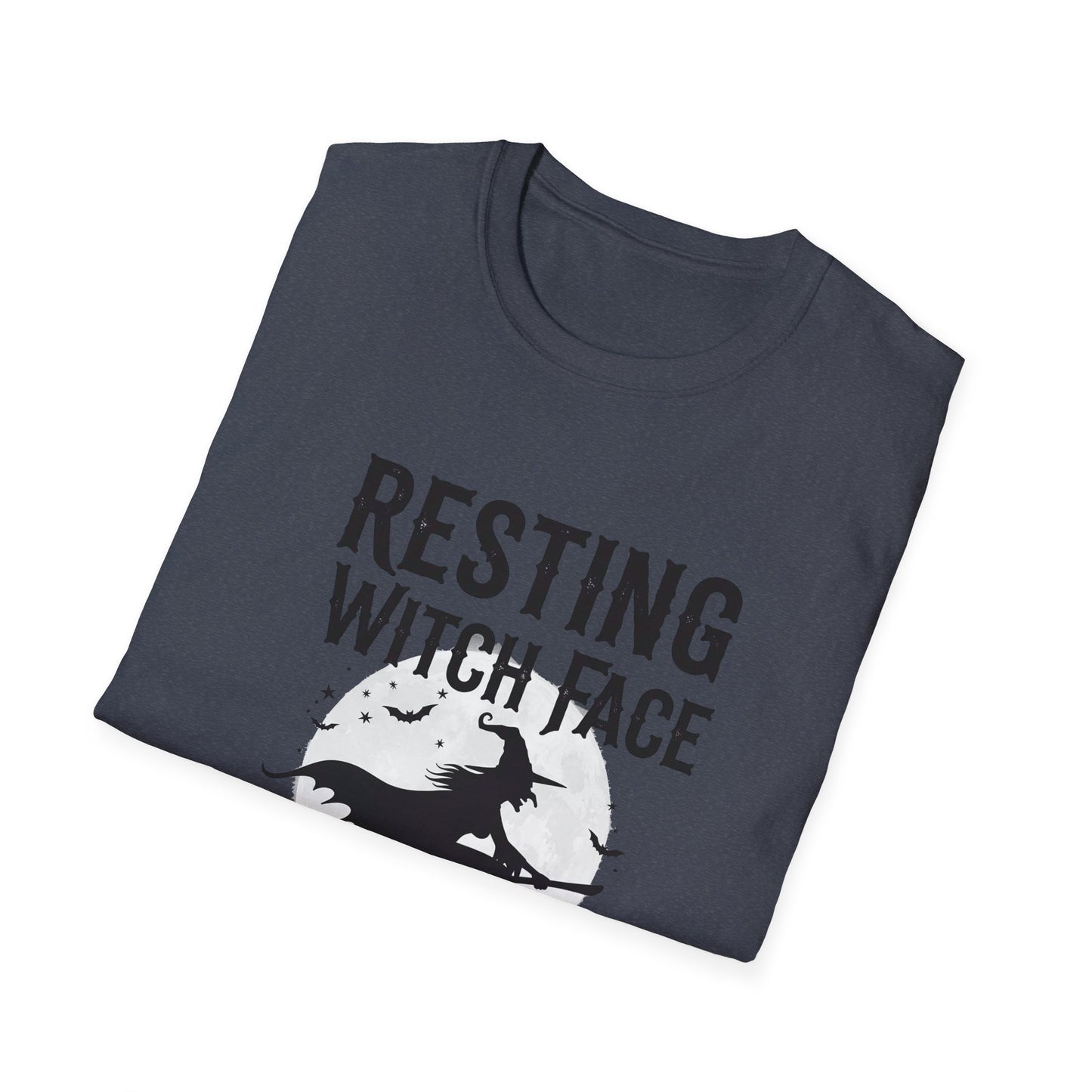 Resting Witch Face Unisex T-Shirt | Funny Halloween Tee, Gift for Witches, Witchy Apparel, Spooky Shirt, October Casual Wear