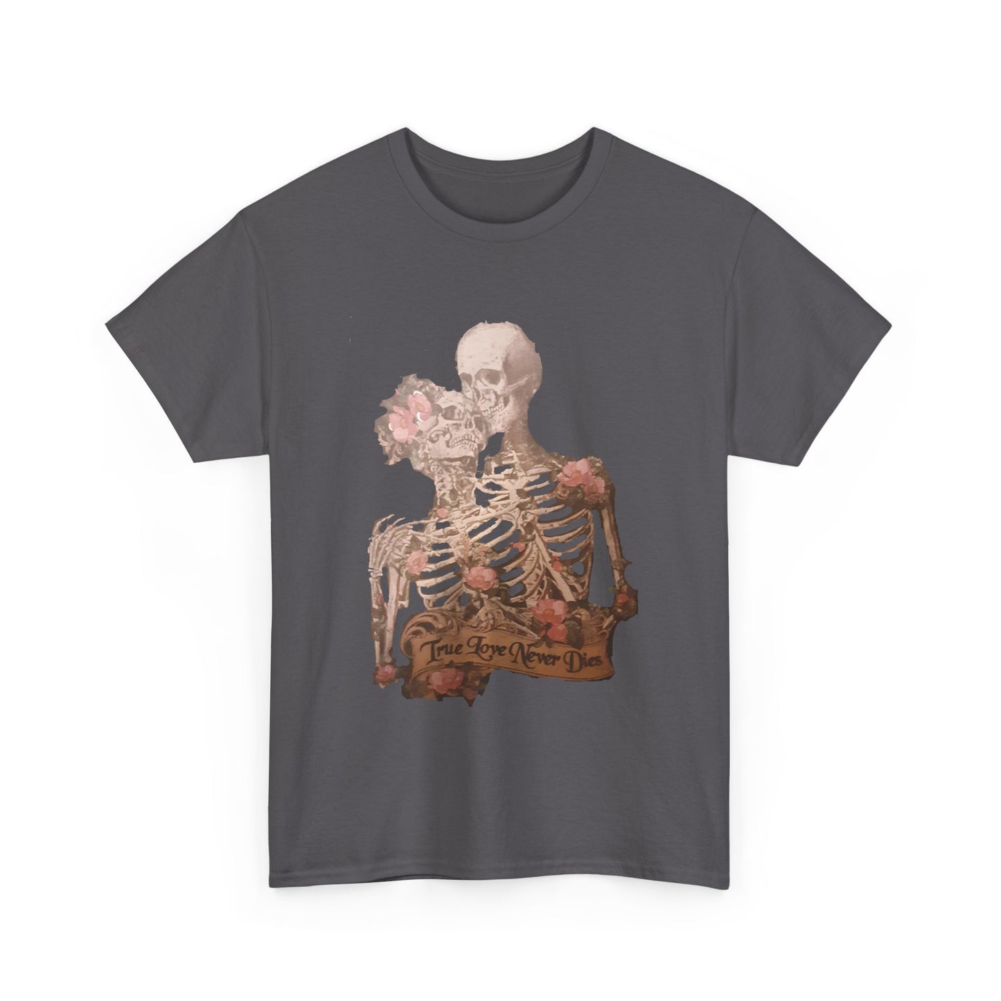 True Love Never Dies Unisex Heavy Cotton Tee - S-Mart Shop Smart Treasures