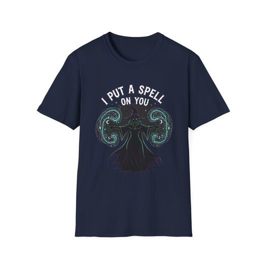 I Put a Spell on You T-Shirt, Witchy Tee, Halloween Shirt, Unisex Graphic Tee, Spooky Occasions Apparel