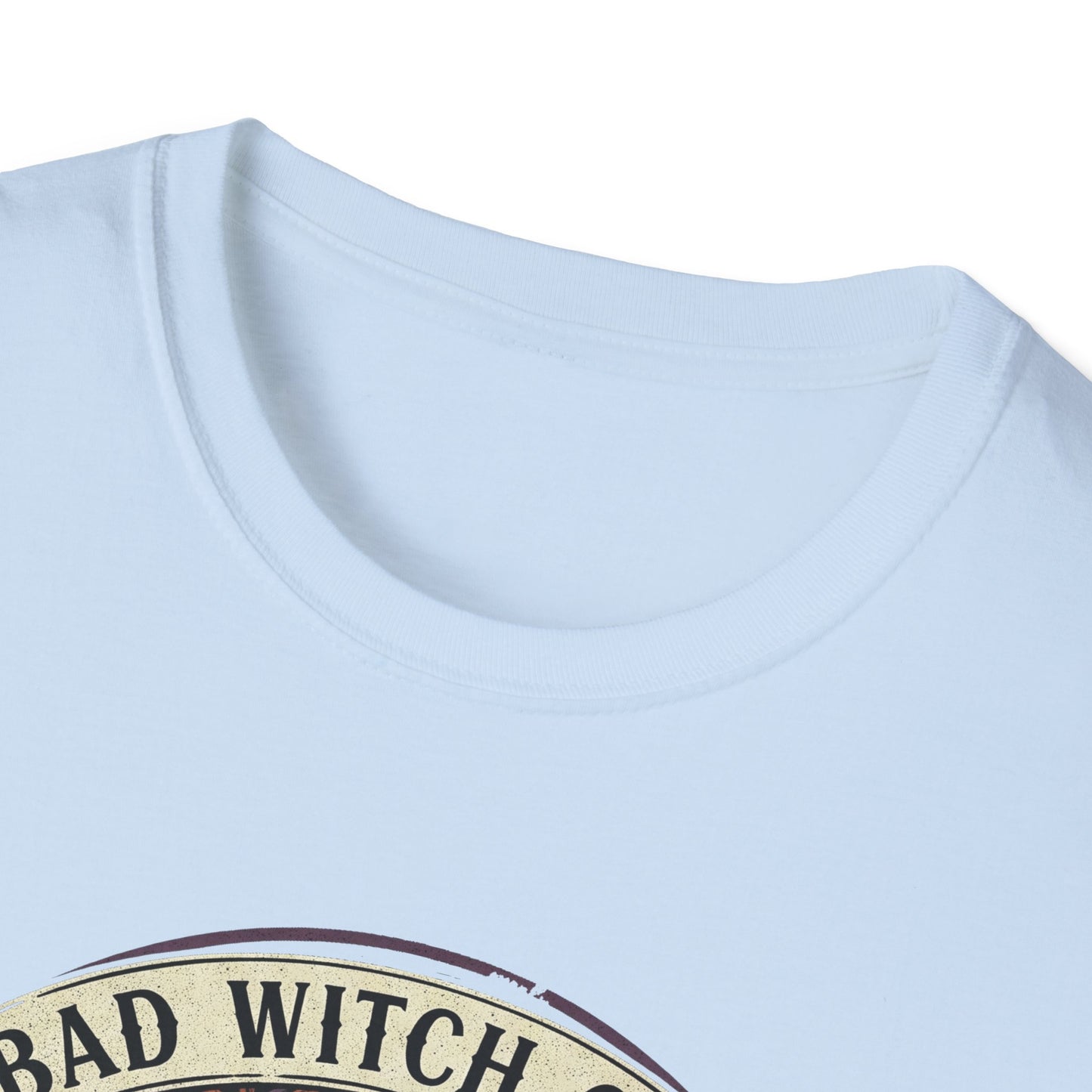 Unisex Bad Witch Club T-Shirt | Boho Style Tee, Witchy Gifts, Halloween Outfit, Casual Wear, Occult Apparel