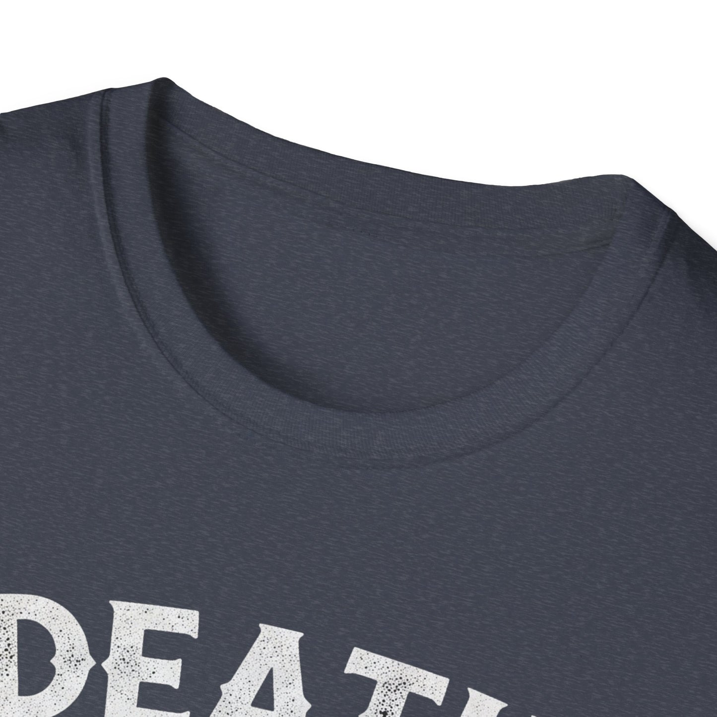 Death Before Decaf T-Shirt, Funny Coffee Shirt, Unisex Casual Tee, Gift for Coffee Lovers, Halloween Apparel, Graphic Tee