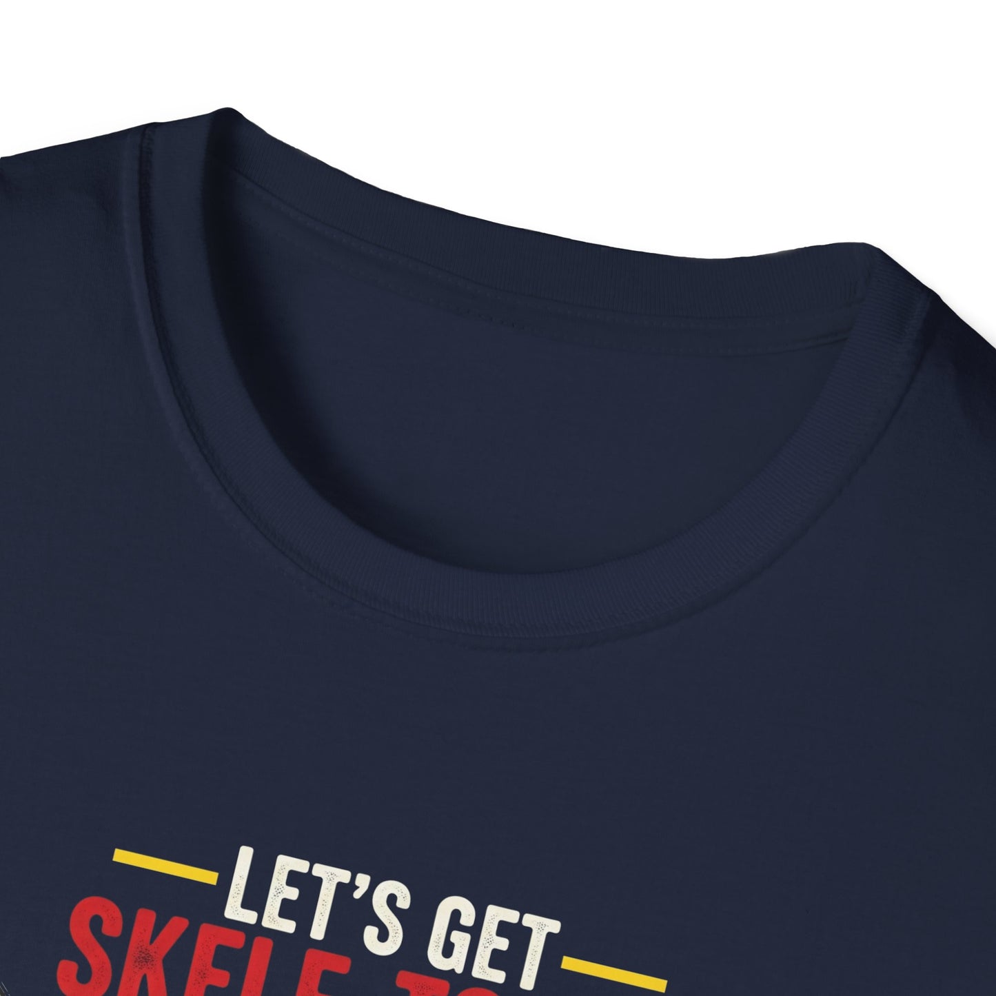 Let's Get Skele-Toned Halloween T-Shirt | Funny Fitness Tee, Unisex Halloween Apparel, Spooky Gym Shirt, Skeleton Workout Top, Unique Gift