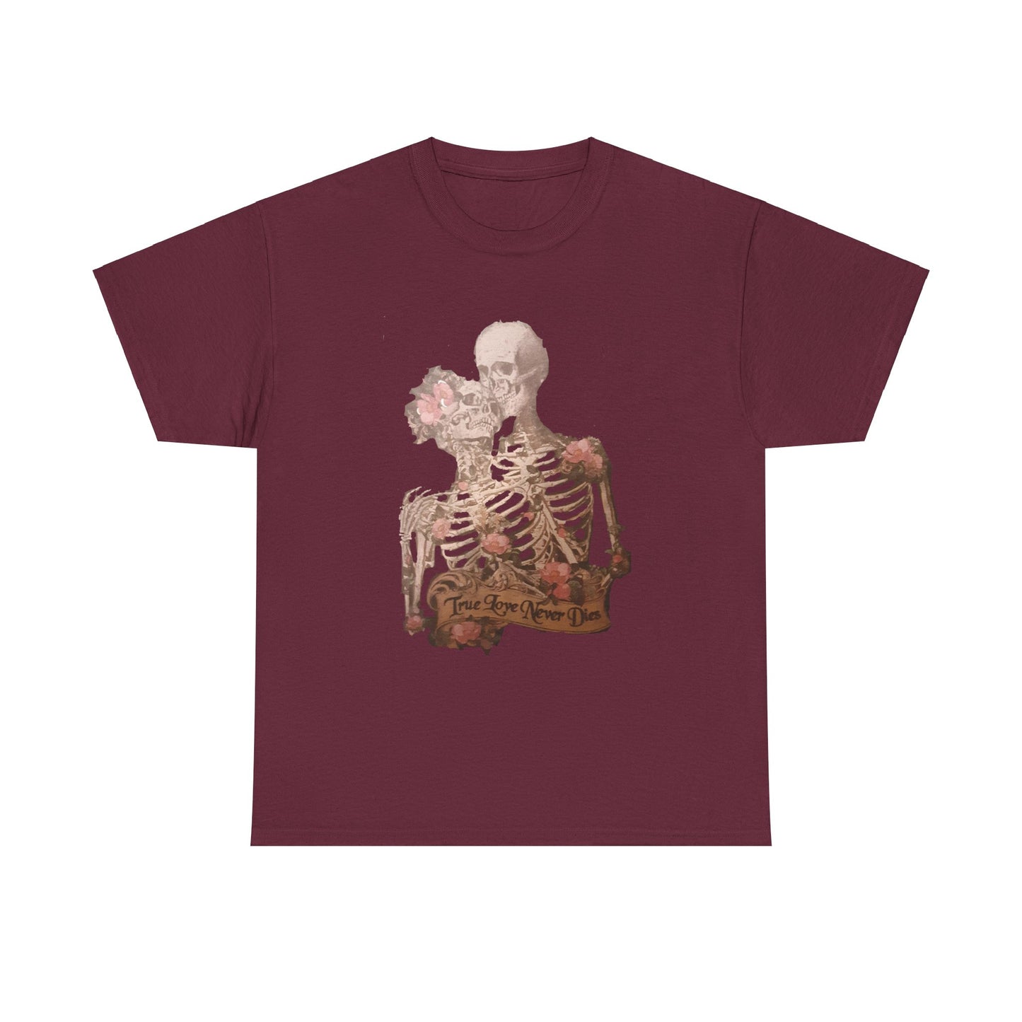 True Love Never Dies Unisex Heavy Cotton Tee - S-Mart Shop Smart Treasures