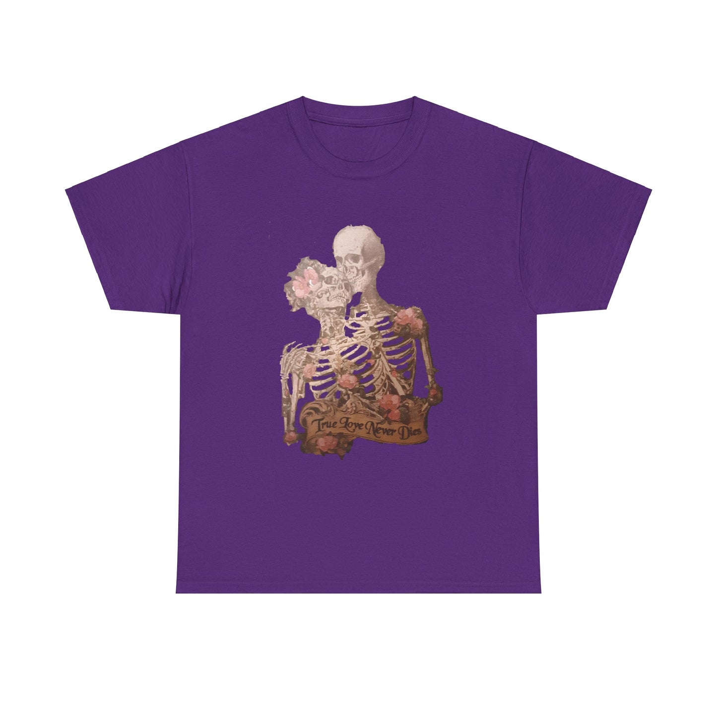 True Love Never Dies Unisex Heavy Cotton Tee - S-Mart Shop Smart Treasures