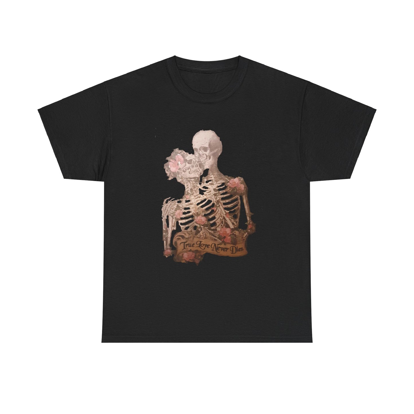 True Love Never Dies Unisex Heavy Cotton Tee - S-Mart Shop Smart Treasures