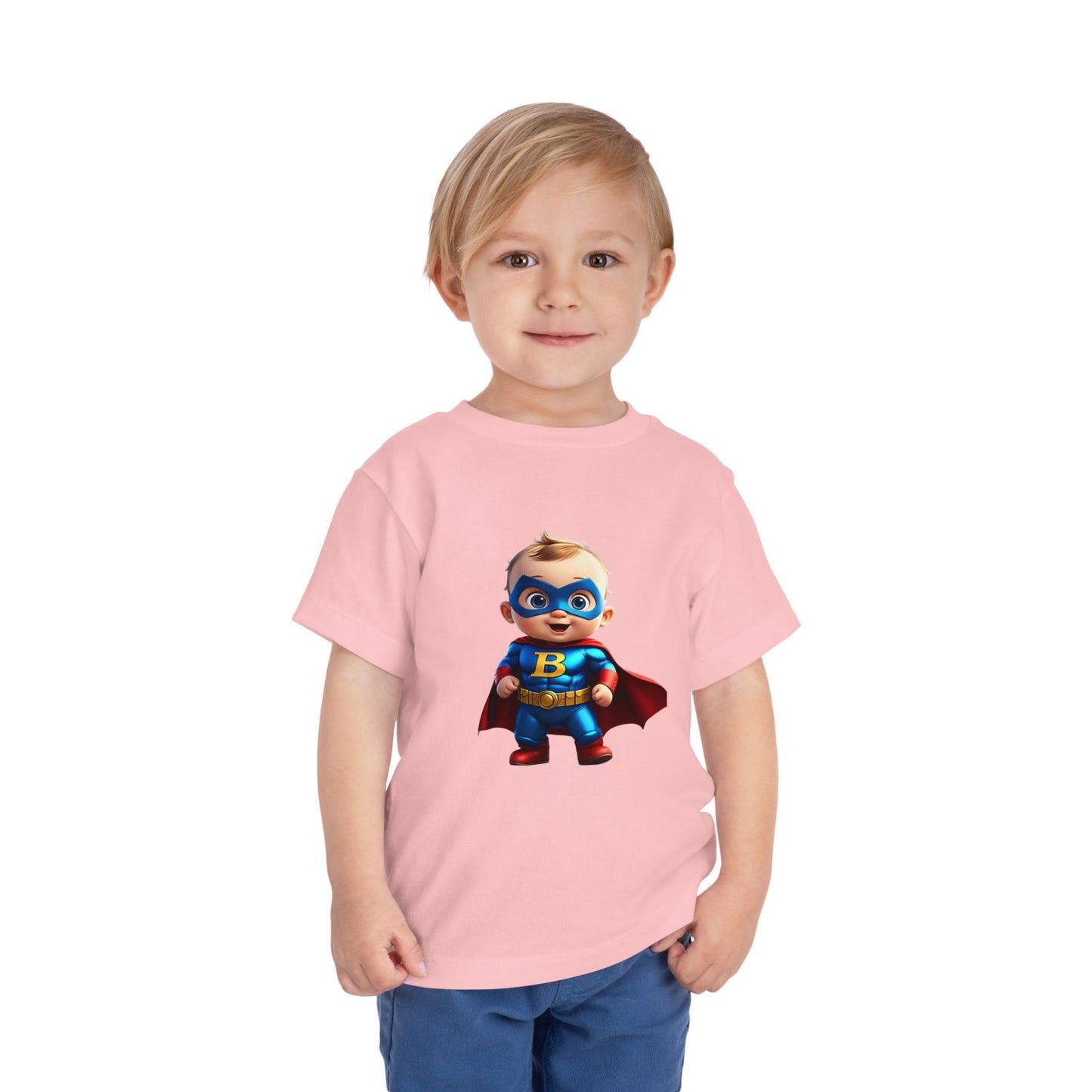 Toddler Super Kid Tee - Cute Kids Short Sleeve Shirt for Playful Adventures