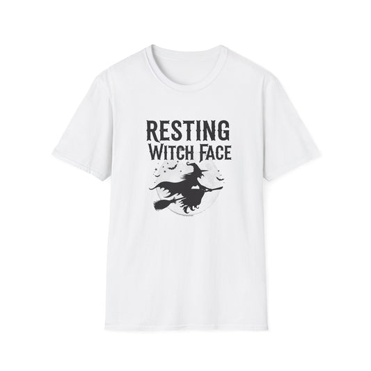Resting Witch Face Unisex T-Shirt | Funny Halloween Tee, Gift for Witches, Witchy Apparel, Spooky Shirt, October Casual Wear