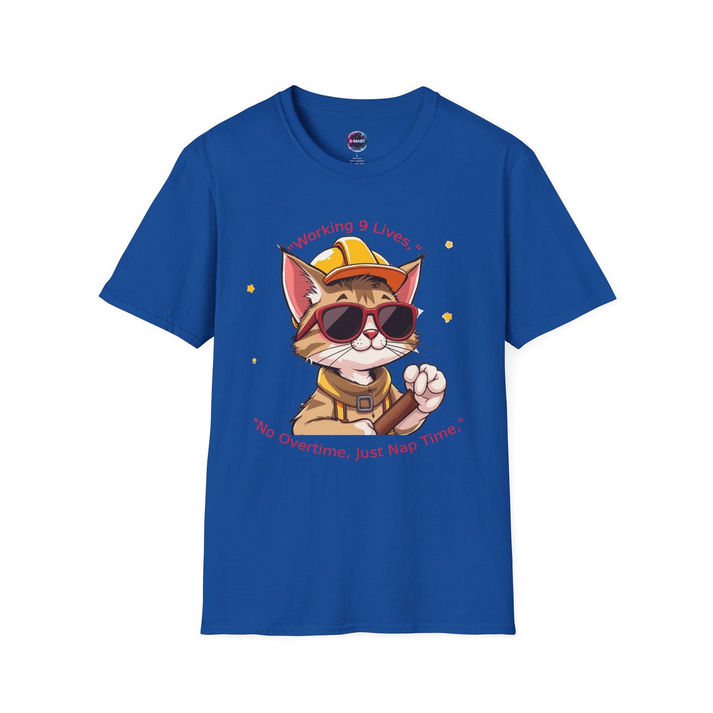 Cool Cat Nap Time T-Shirt, Funny Cat Tee, Gift for Cat Lovers, Relaxed Fit, Vintage Style, Perfect for Birthdays, Holidays - S-Mart Shop Smart Treasures