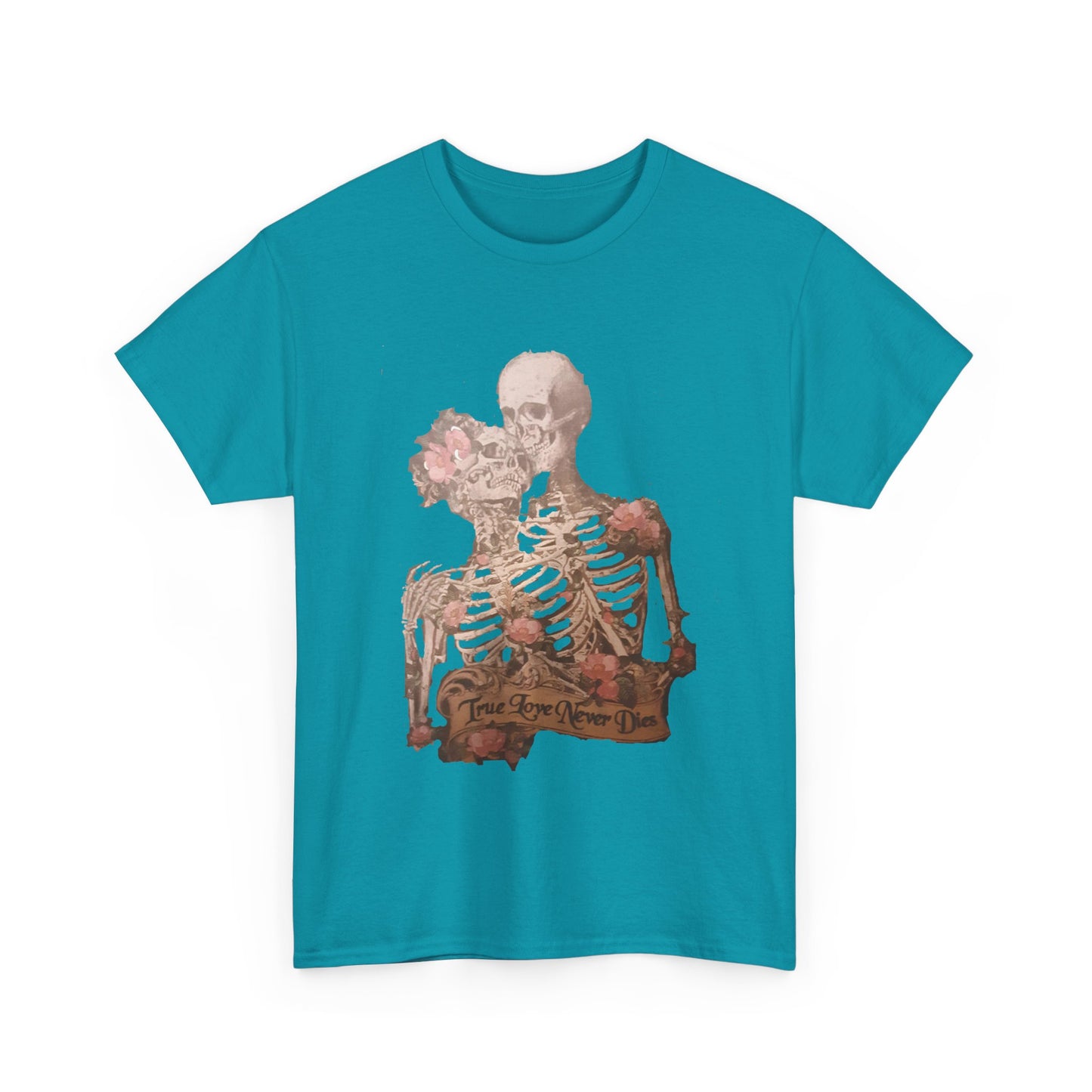True Love Never Dies Unisex Heavy Cotton Tee - S-Mart Shop Smart Treasures