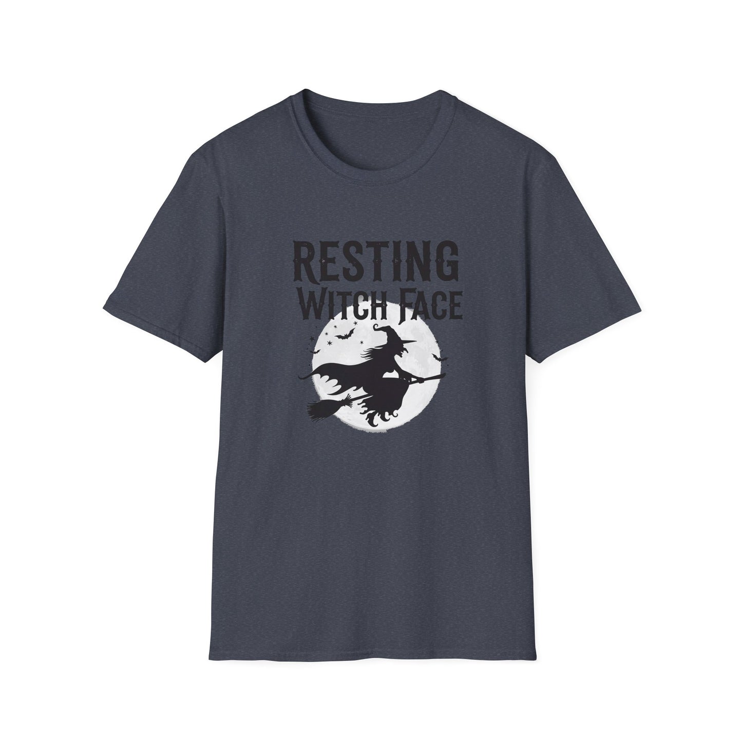 Resting Witch Face Unisex T-Shirt | Funny Halloween Tee, Gift for Witches, Witchy Apparel, Spooky Shirt, October Casual Wear