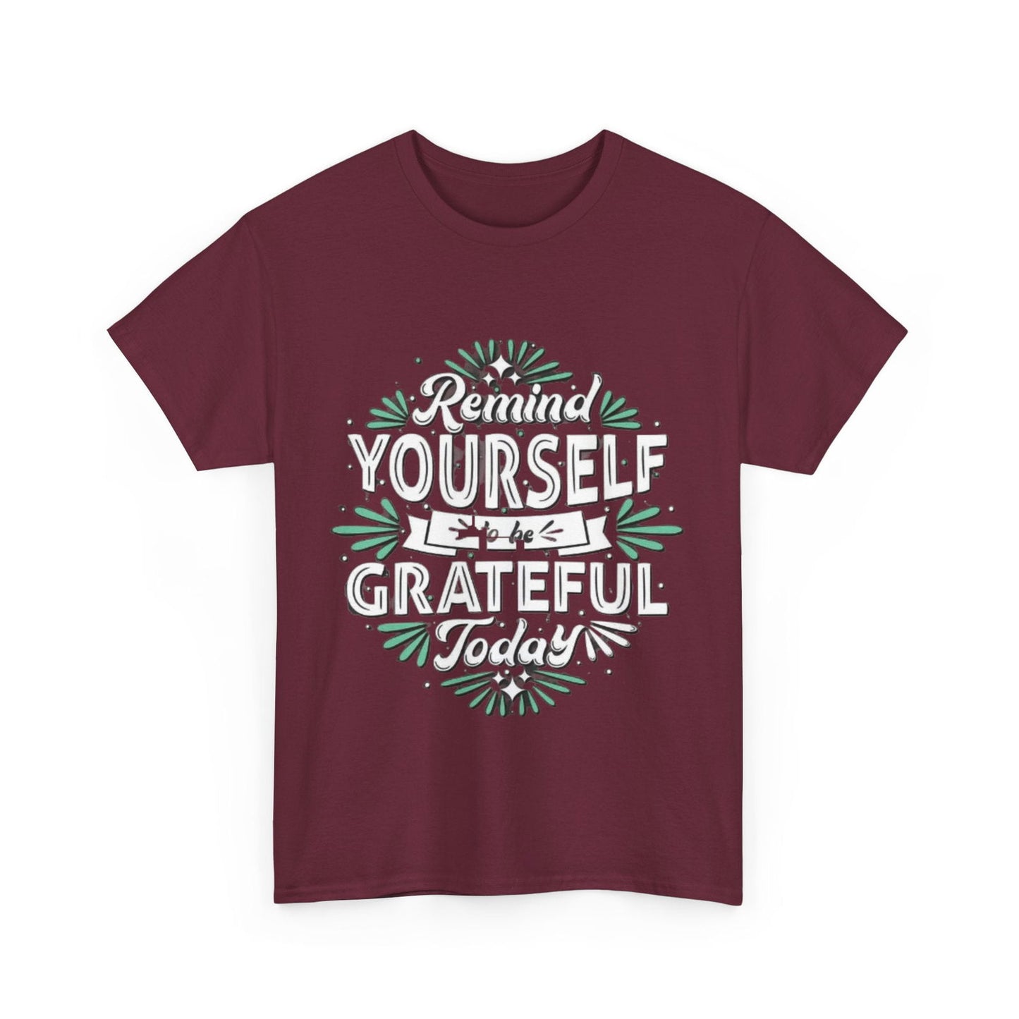 Be Grateful Unisex Heavy Cotton Tee - S-Mart Shop Smart Treasures