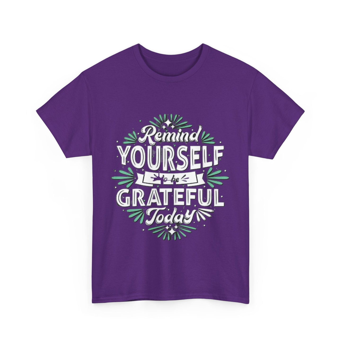 Be Grateful Unisex Heavy Cotton Tee - S-Mart Shop Smart Treasures