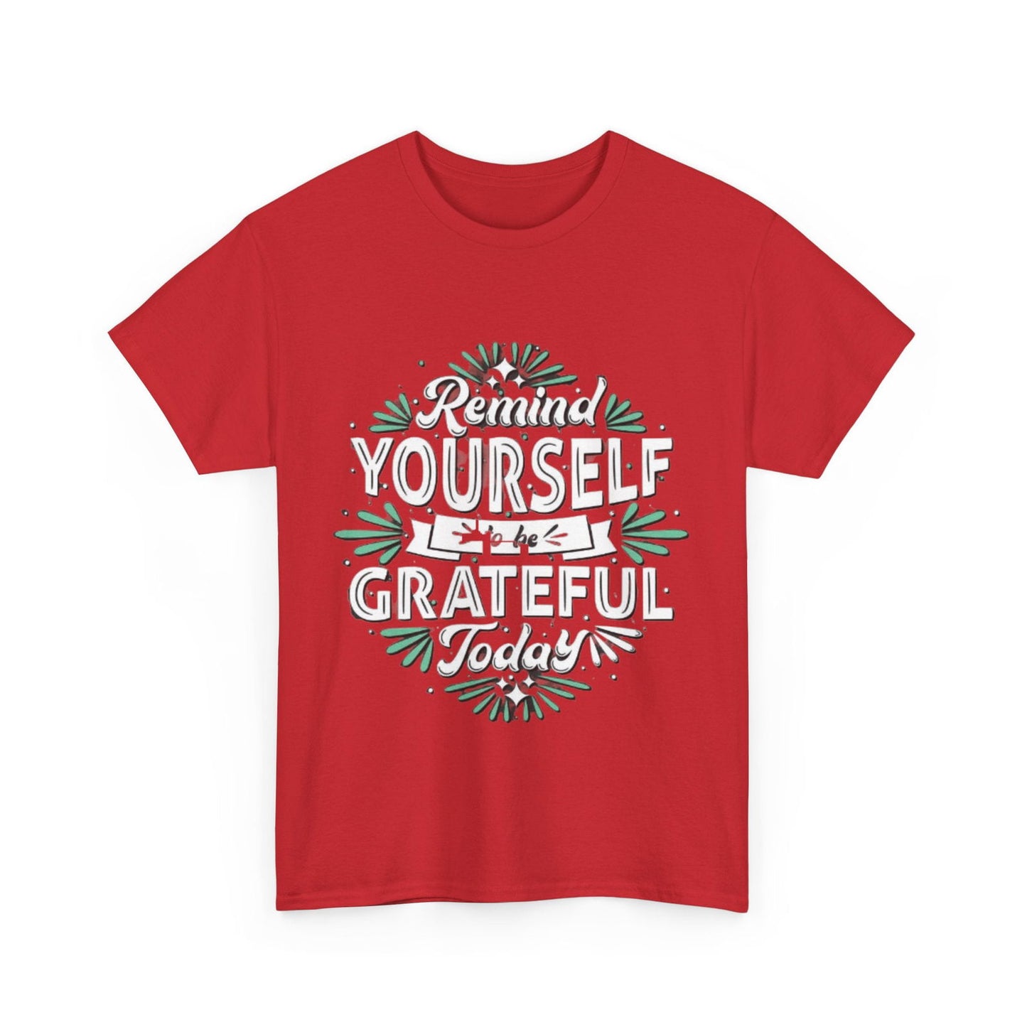 Be Grateful Unisex Heavy Cotton Tee - S-Mart Shop Smart Treasures
