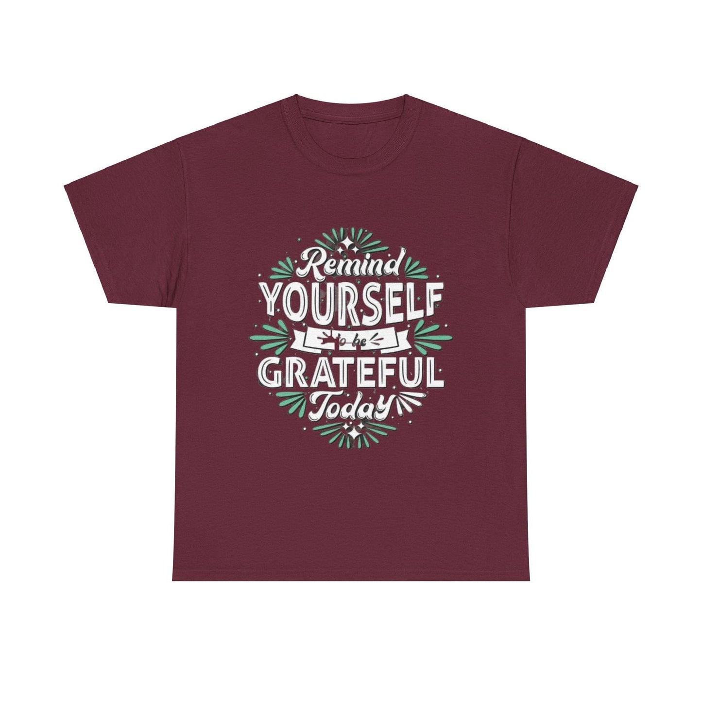 Be Grateful Unisex Heavy Cotton Tee - S-Mart Shop Smart Treasures