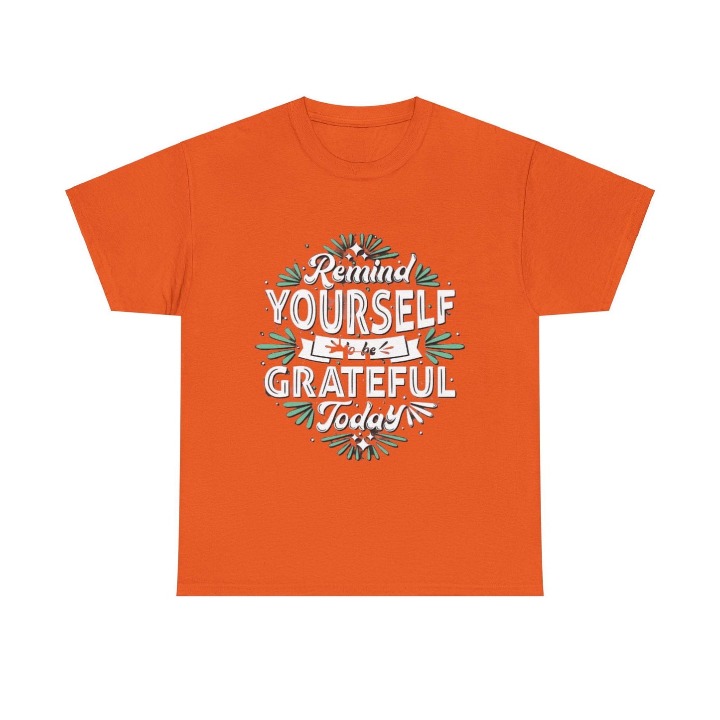 Be Grateful Unisex Heavy Cotton Tee - S-Mart Shop Smart Treasures