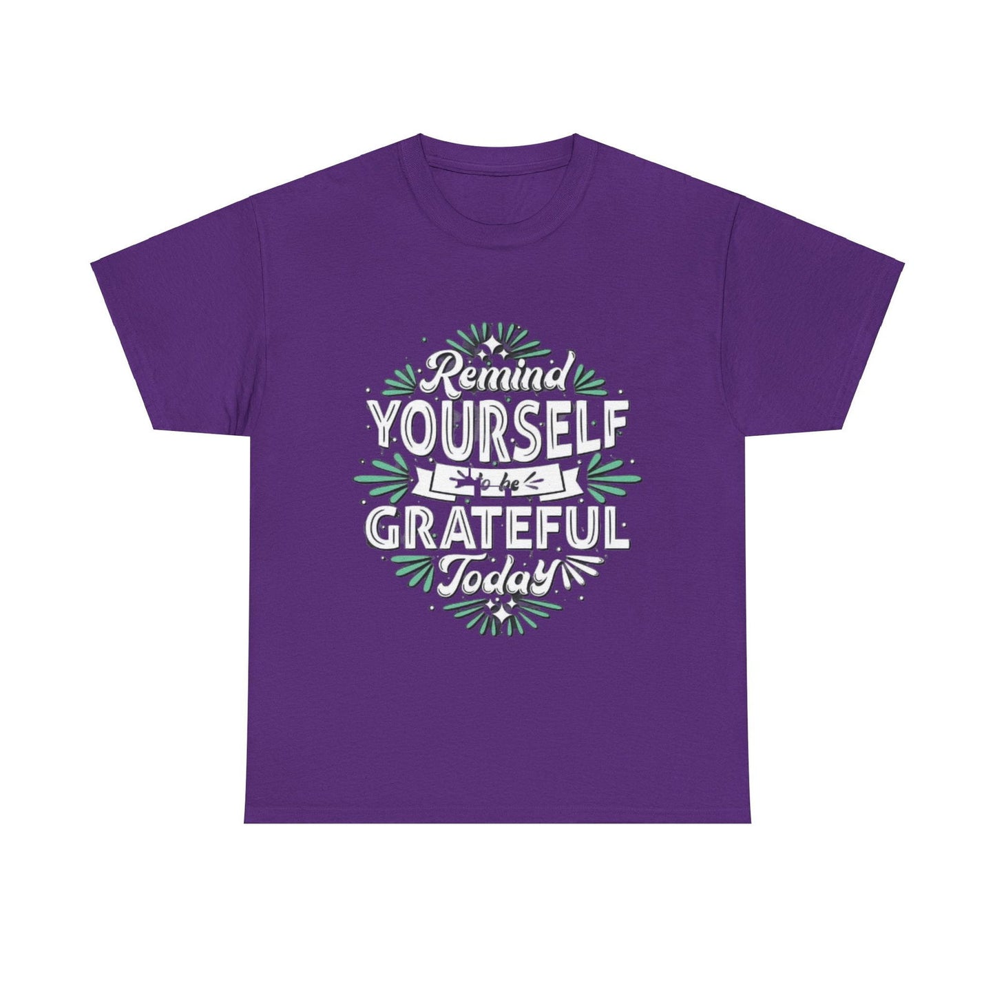 Be Grateful Unisex Heavy Cotton Tee - S-Mart Shop Smart Treasures
