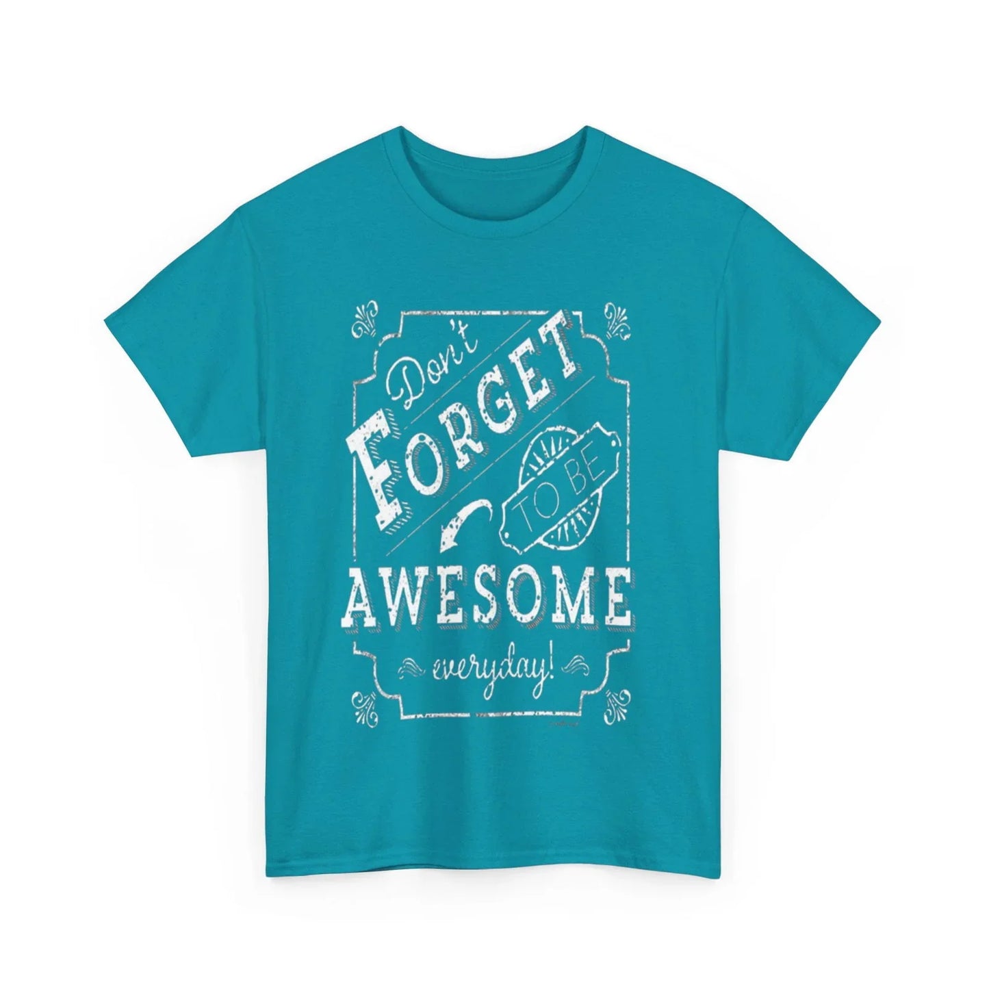 Be awesome Unisex Heavy Cotton Tee - S-Mart Shop Smart Treasures