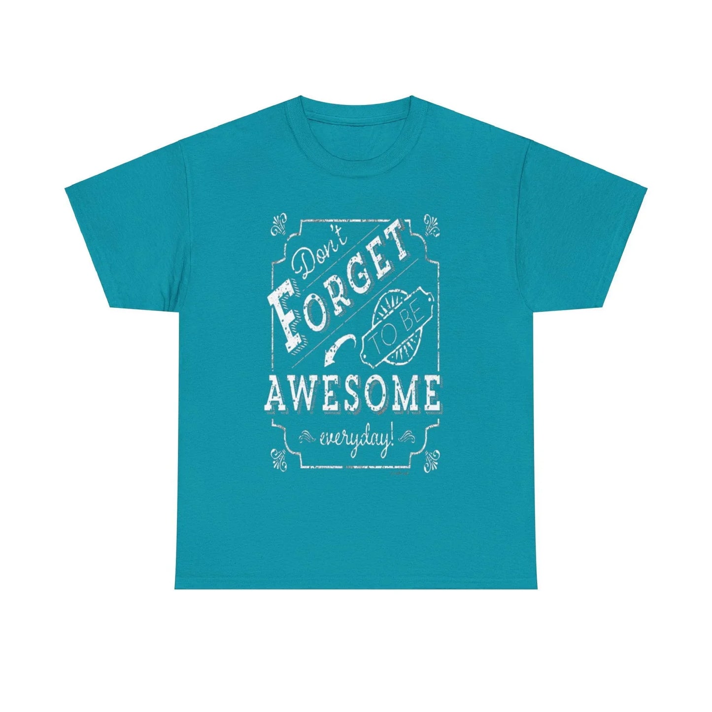 Be awesome Unisex Heavy Cotton Tee - S-Mart Shop Smart Treasures