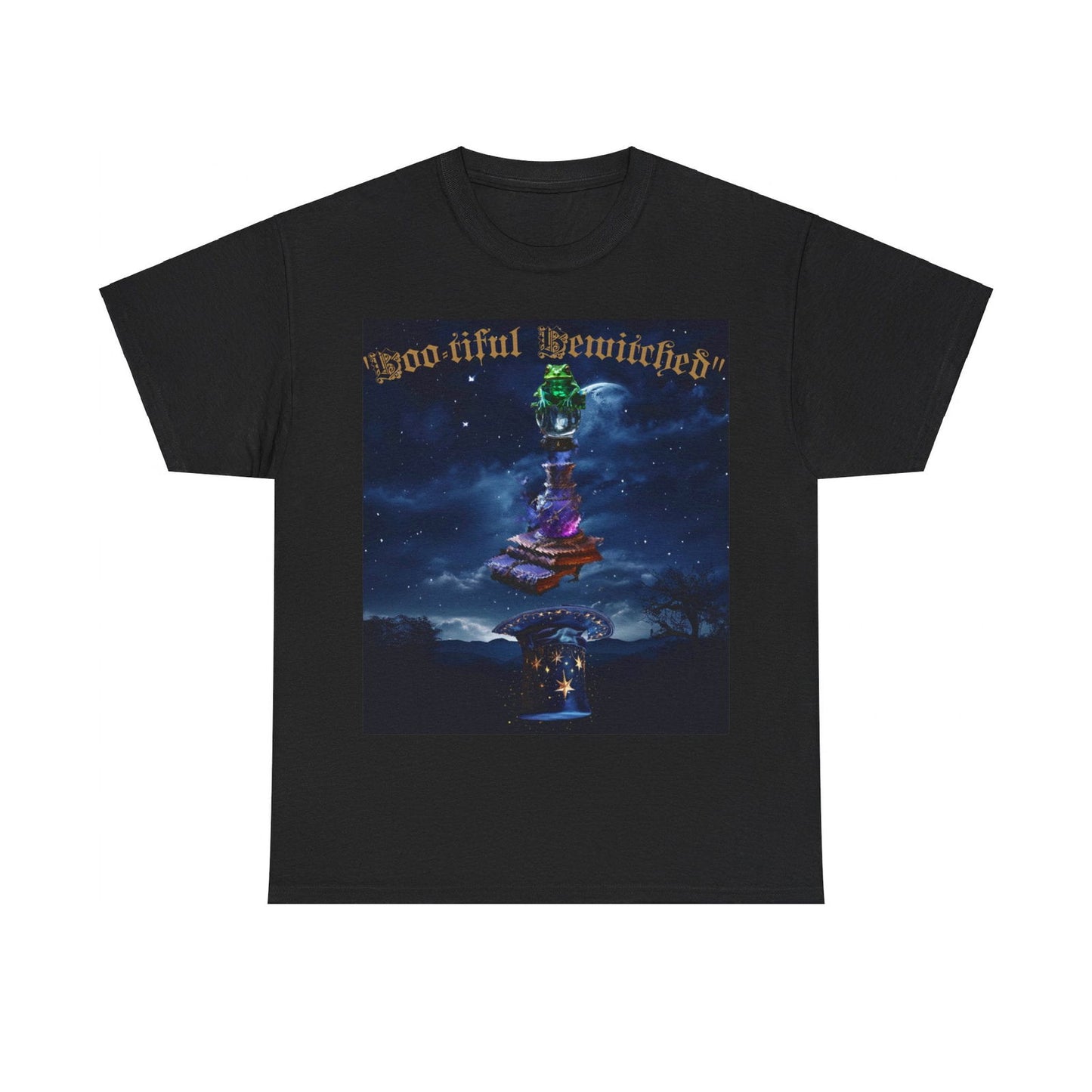 Boo Tiful Bewitched Unisex Heavy Cotton Tee - S-Mart Shop Smart Treasures