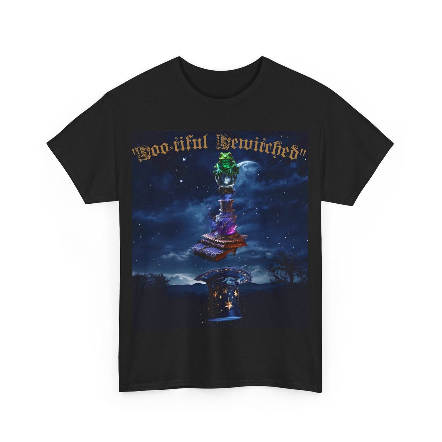 Boo Tiful Bewitched Unisex Heavy Cotton Tee - S-Mart Shop Smart Treasures