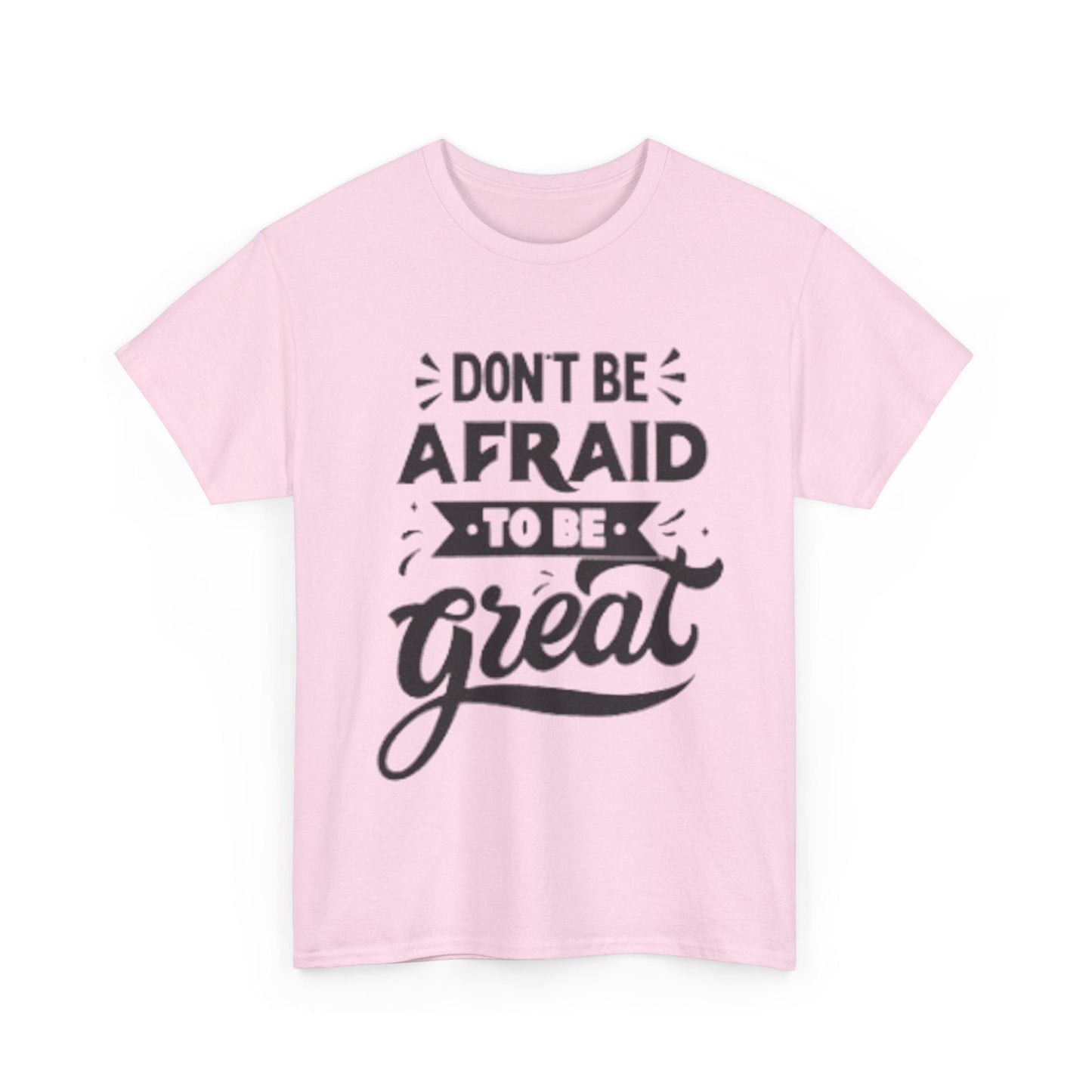 Dont Be Afraid Unisex Heavy Cotton Tee - S-Mart Shop Smart Treasures