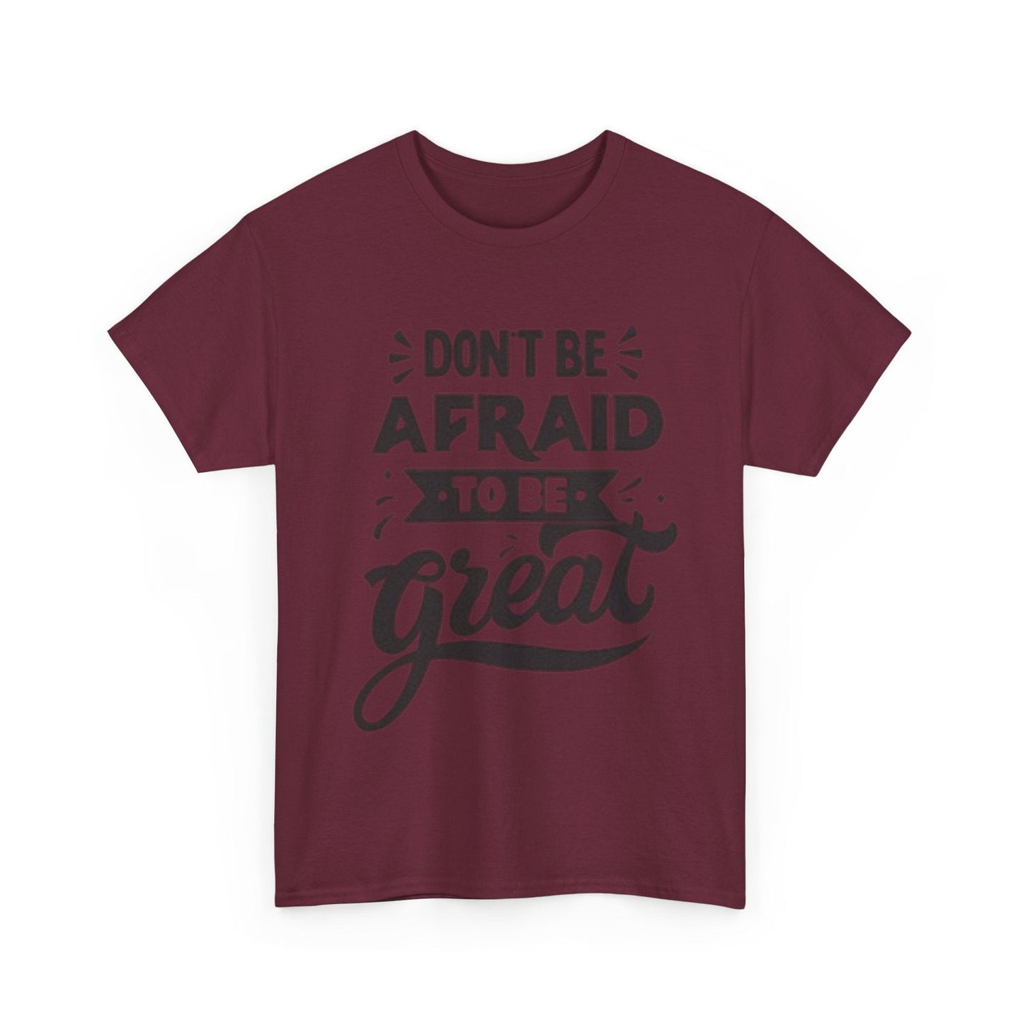 Dont Be Afraid Unisex Heavy Cotton Tee - S-Mart Shop Smart Treasures