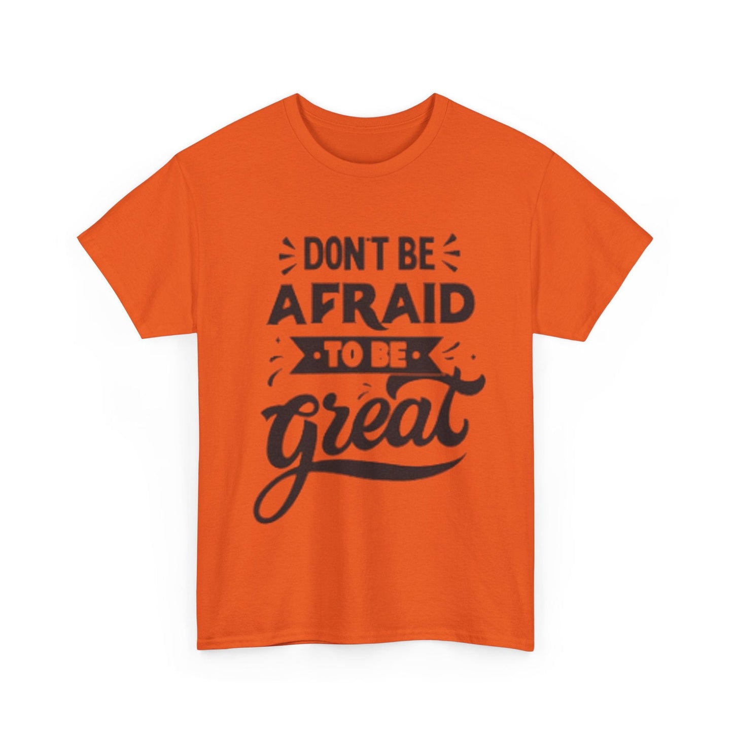 Dont Be Afraid Unisex Heavy Cotton Tee - S-Mart Shop Smart Treasures