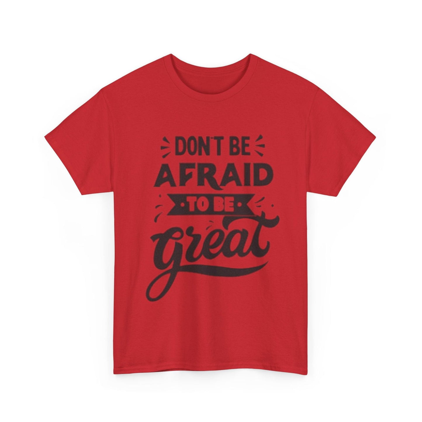 Dont Be Afraid Unisex Heavy Cotton Tee - S-Mart Shop Smart Treasures