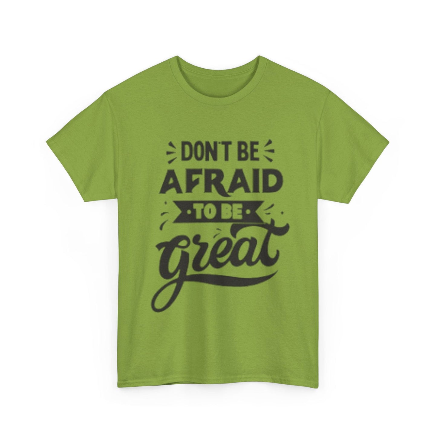 Dont Be Afraid Unisex Heavy Cotton Tee - S-Mart Shop Smart Treasures