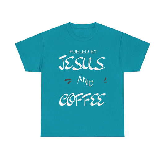 Fueled By Jesus Unisex Heavy Cotton Tee - S-Mart Shop Smart Treasures