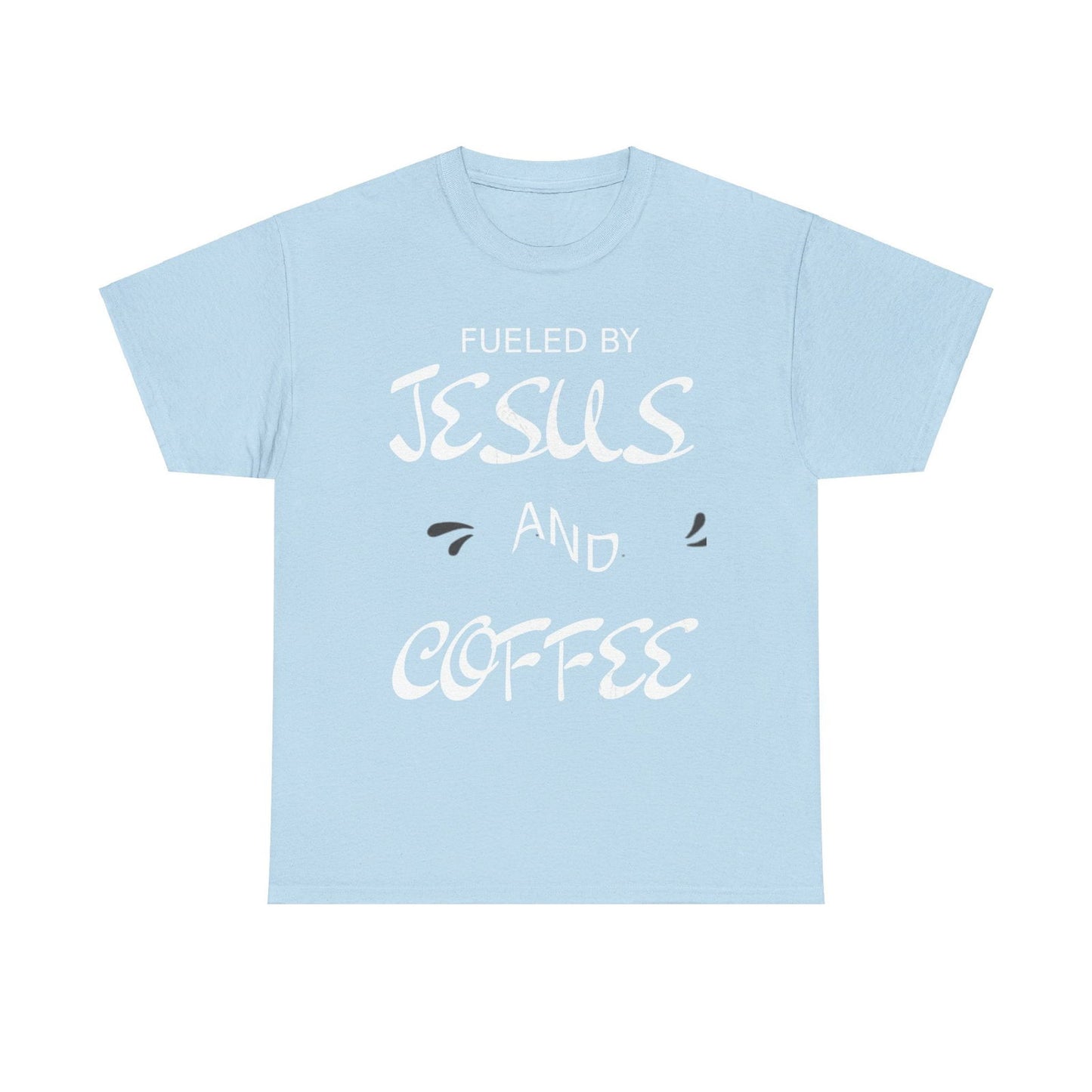 Fueled By Jesus Unisex Heavy Cotton Tee - S-Mart Shop Smart Treasures