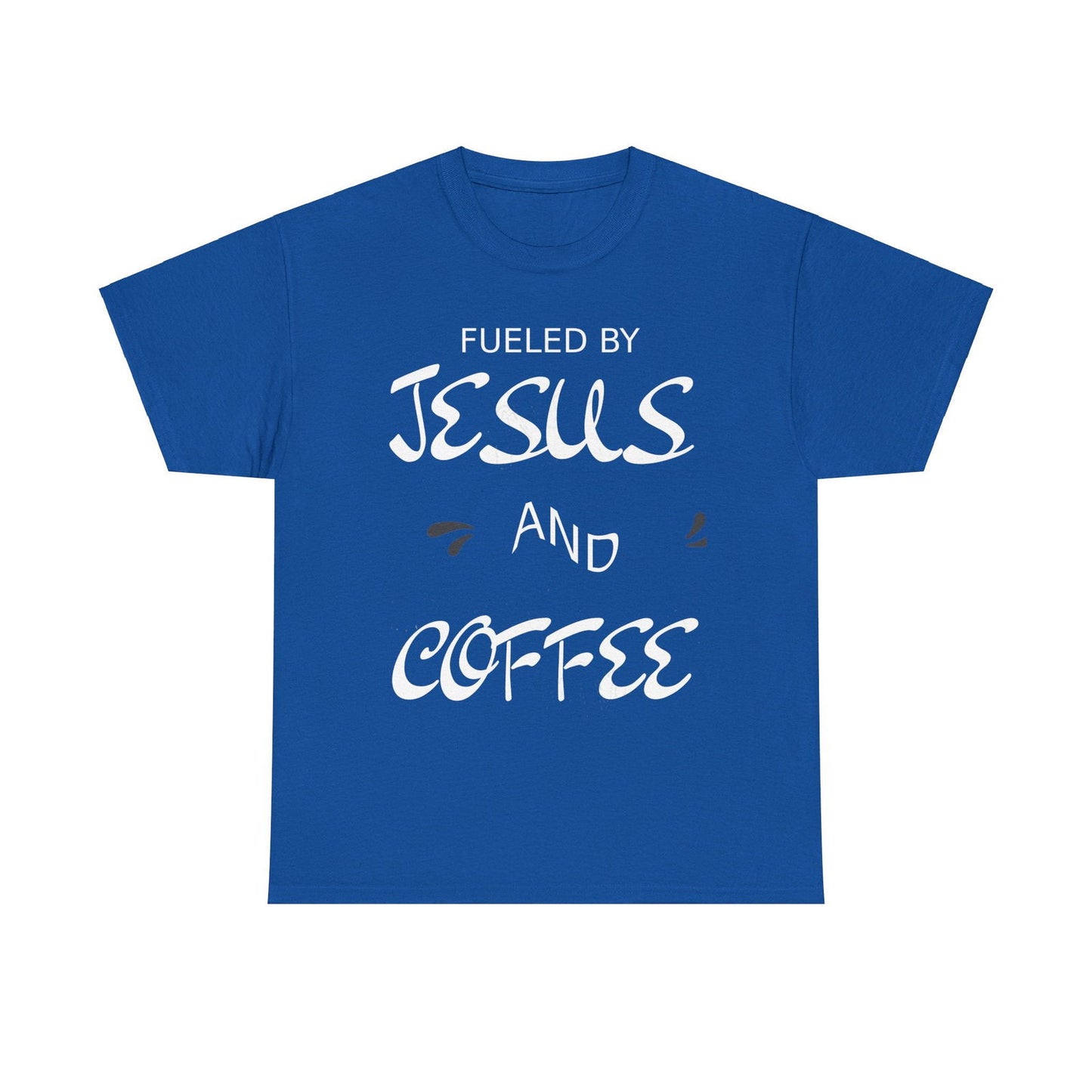 Fueled By Jesus Unisex Heavy Cotton Tee - S-Mart Shop Smart Treasures