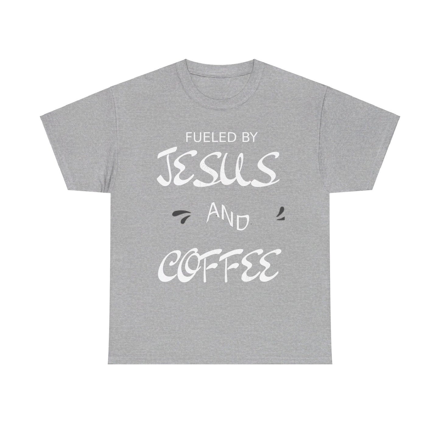 Fueled By Jesus Unisex Heavy Cotton Tee - S-Mart Shop Smart Treasures