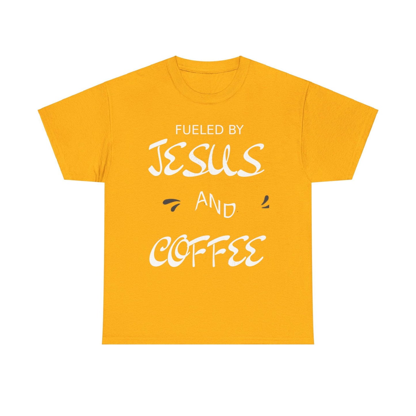 Fueled By Jesus Unisex Heavy Cotton Tee - S-Mart Shop Smart Treasures