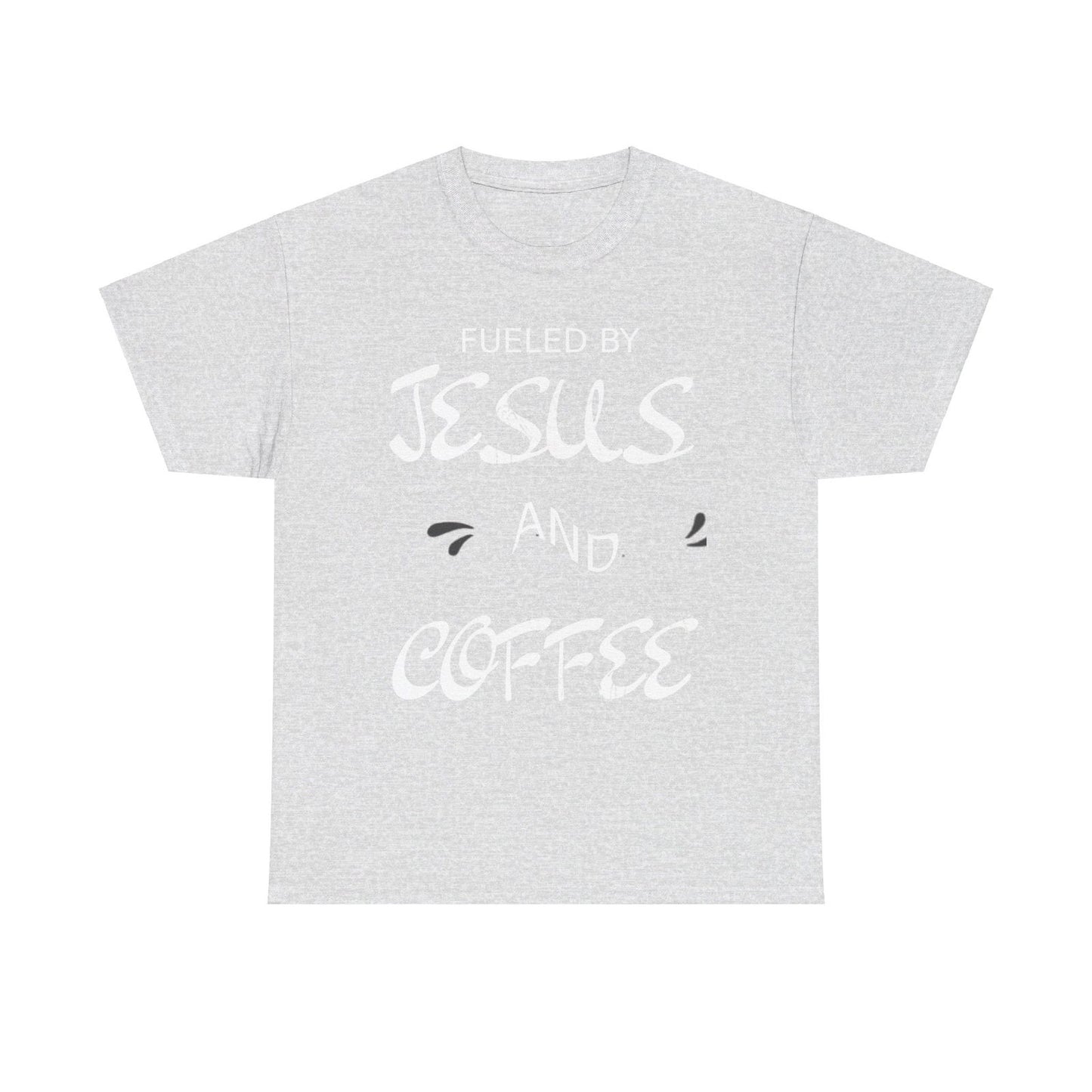 Fueled By Jesus Unisex Heavy Cotton Tee - S-Mart Shop Smart Treasures
