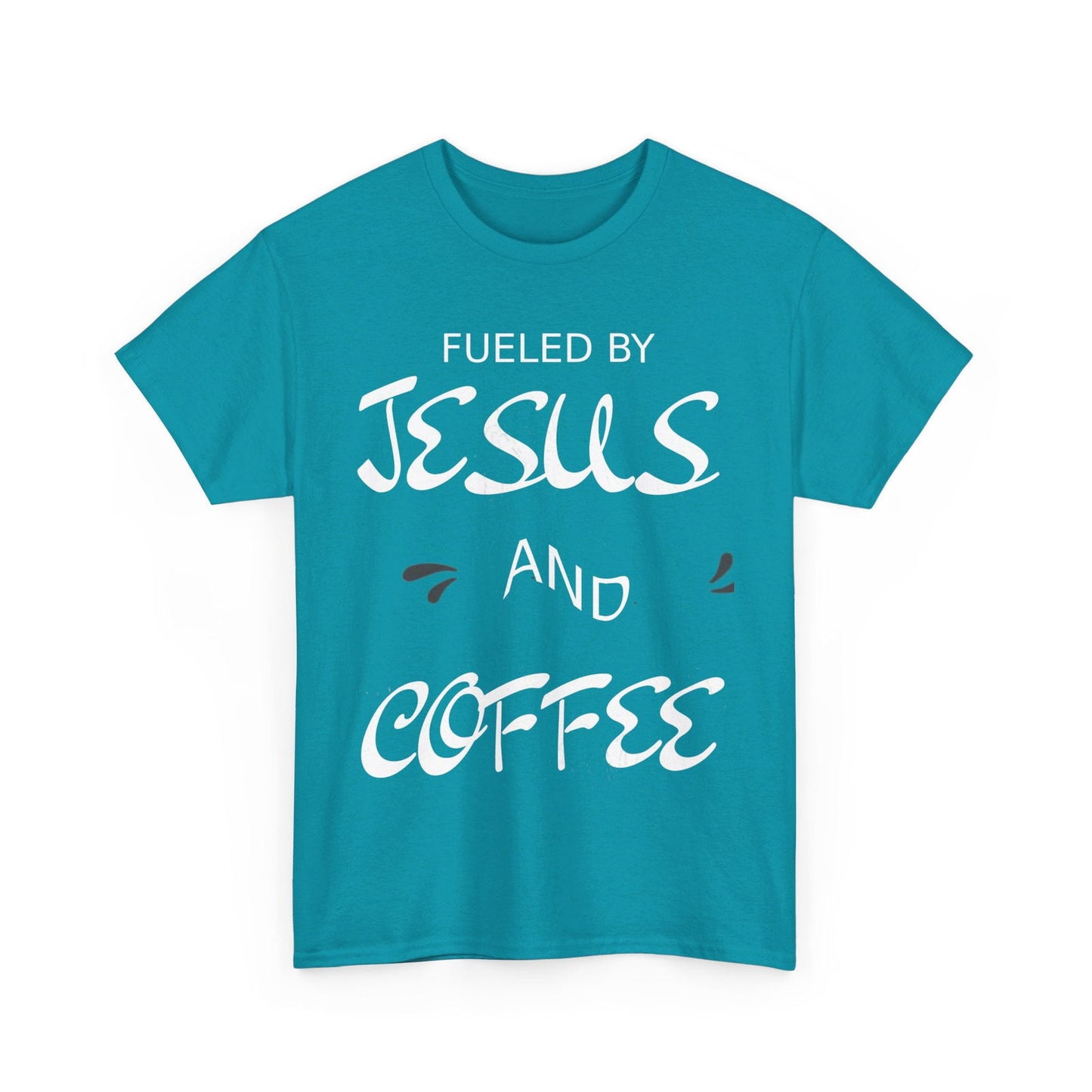 Fueled By Jesus Unisex Heavy Cotton Tee - S-Mart Shop Smart Treasures
